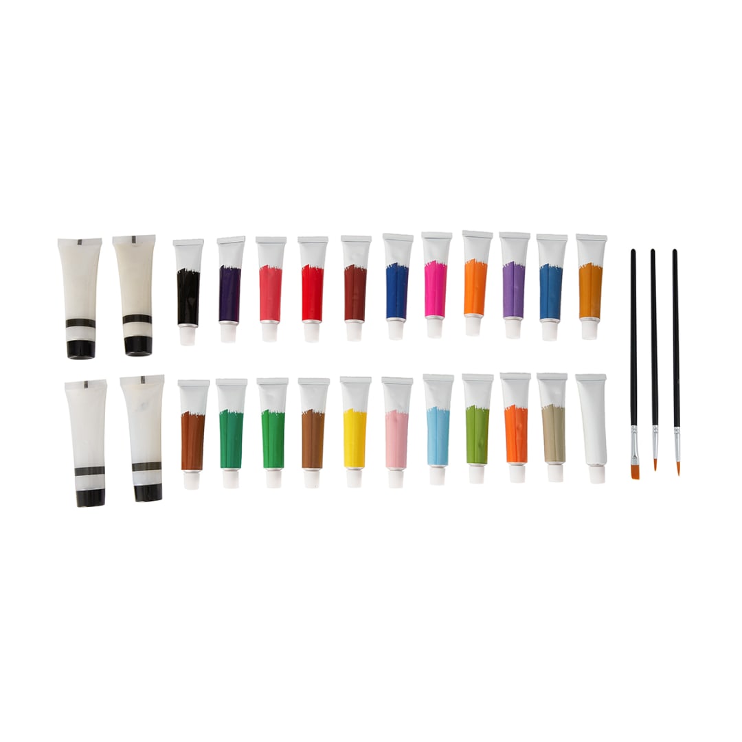 29 Pack Acrylic Paint and Medium Set Kmart NZ
