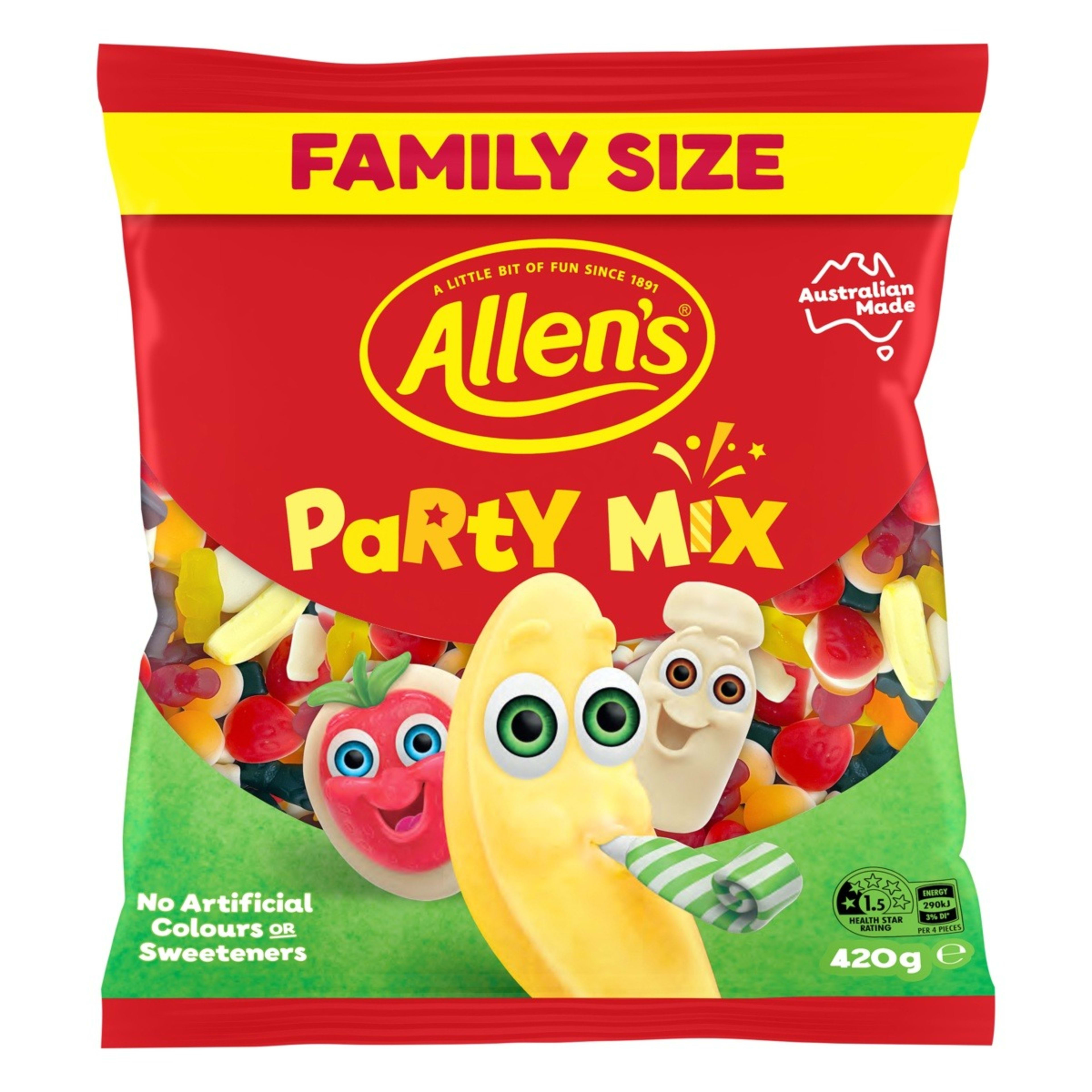 21 Piece Allen's Party Mix 420g - Kmart