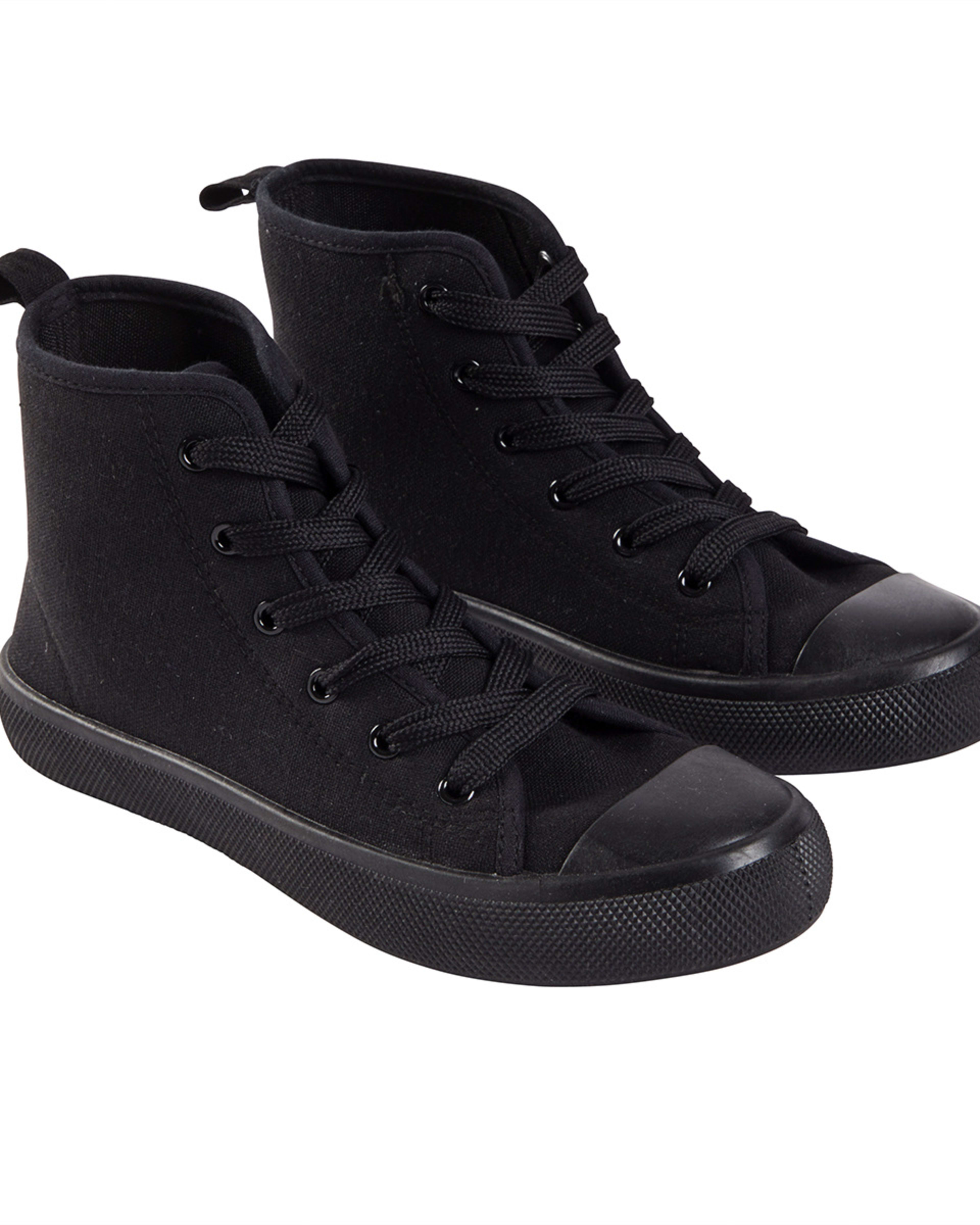 Senior High Top Canvas Sneakers Kmart