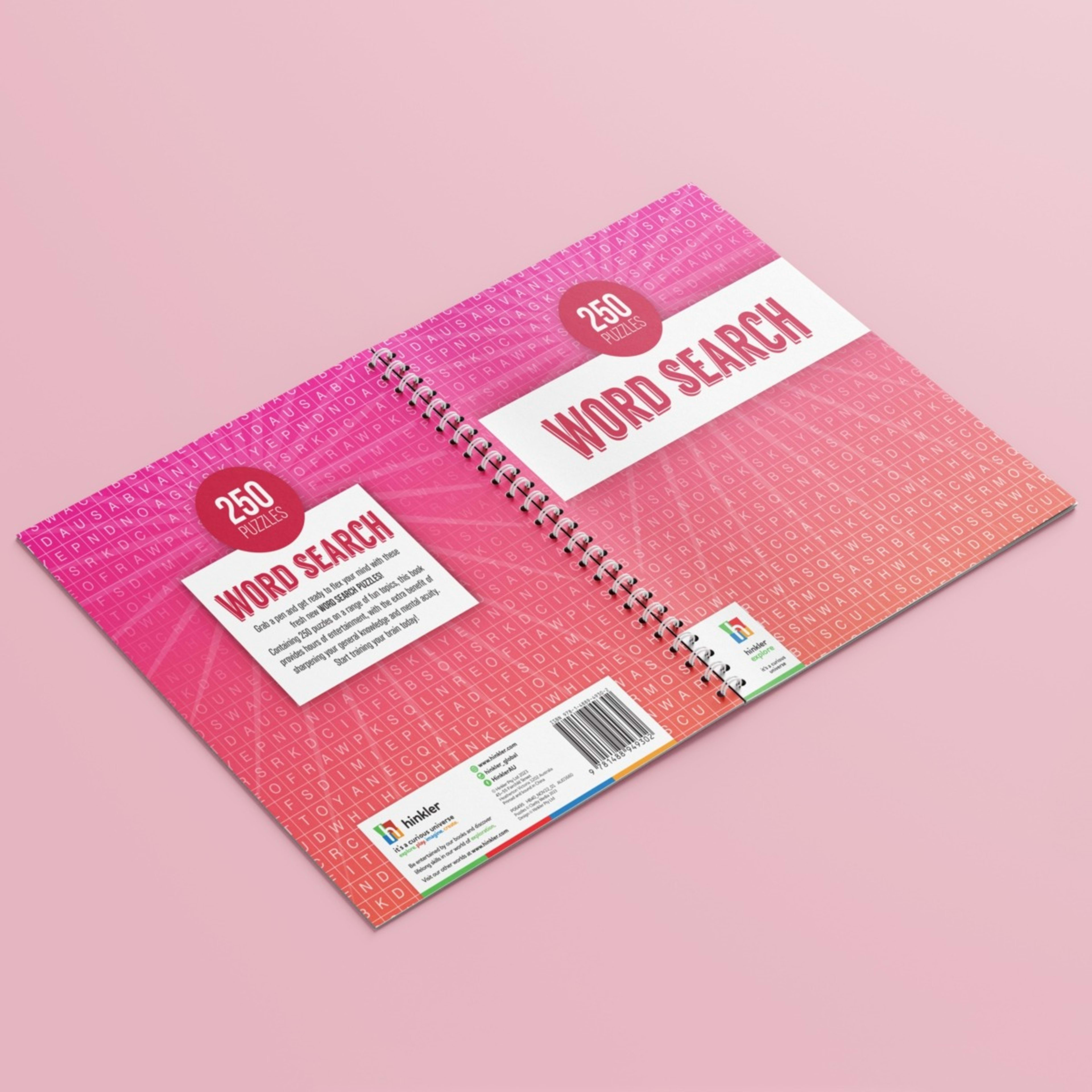 250 Puzzles Word Search Book Kmart