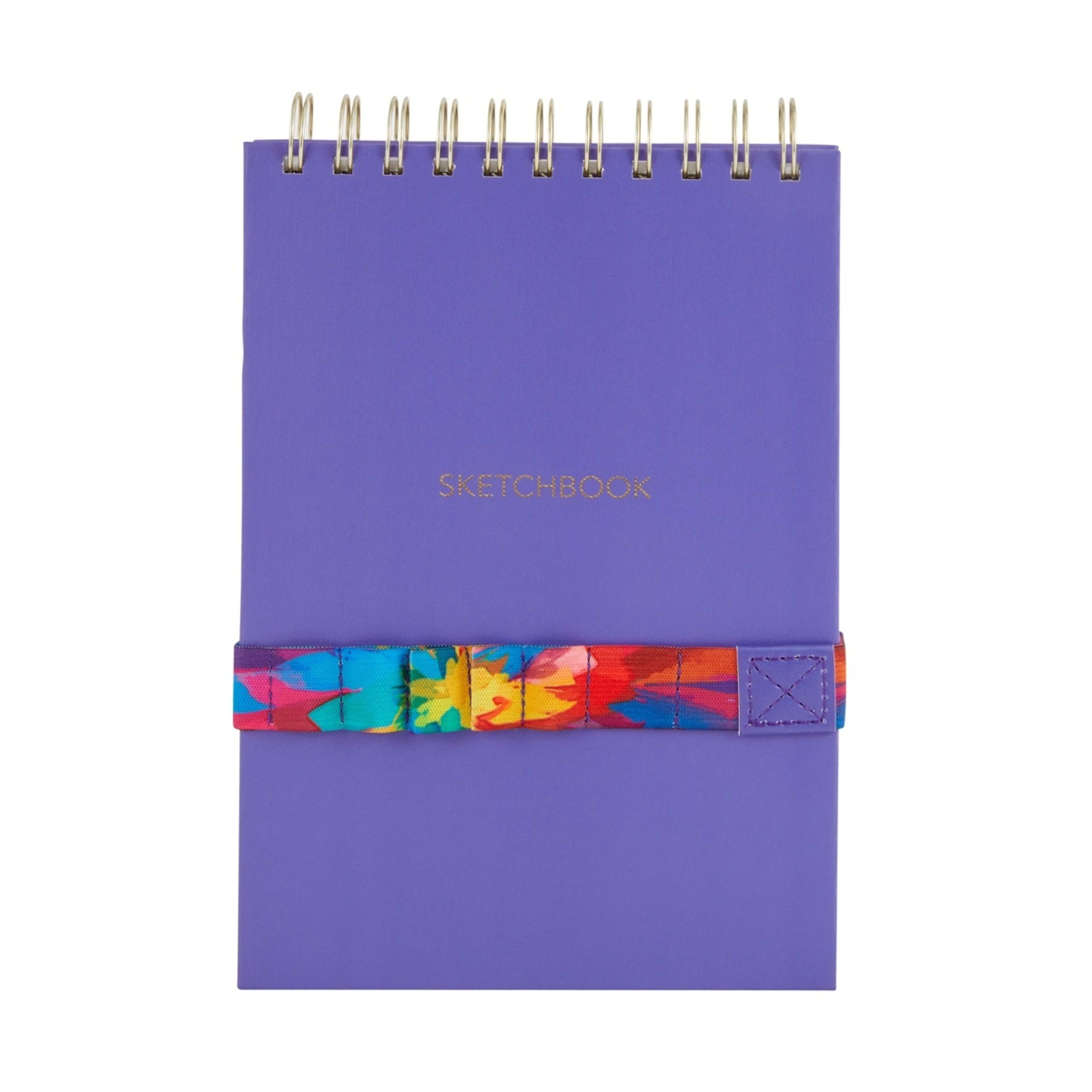 1 6in. x 9in. Sketch Book - Purple