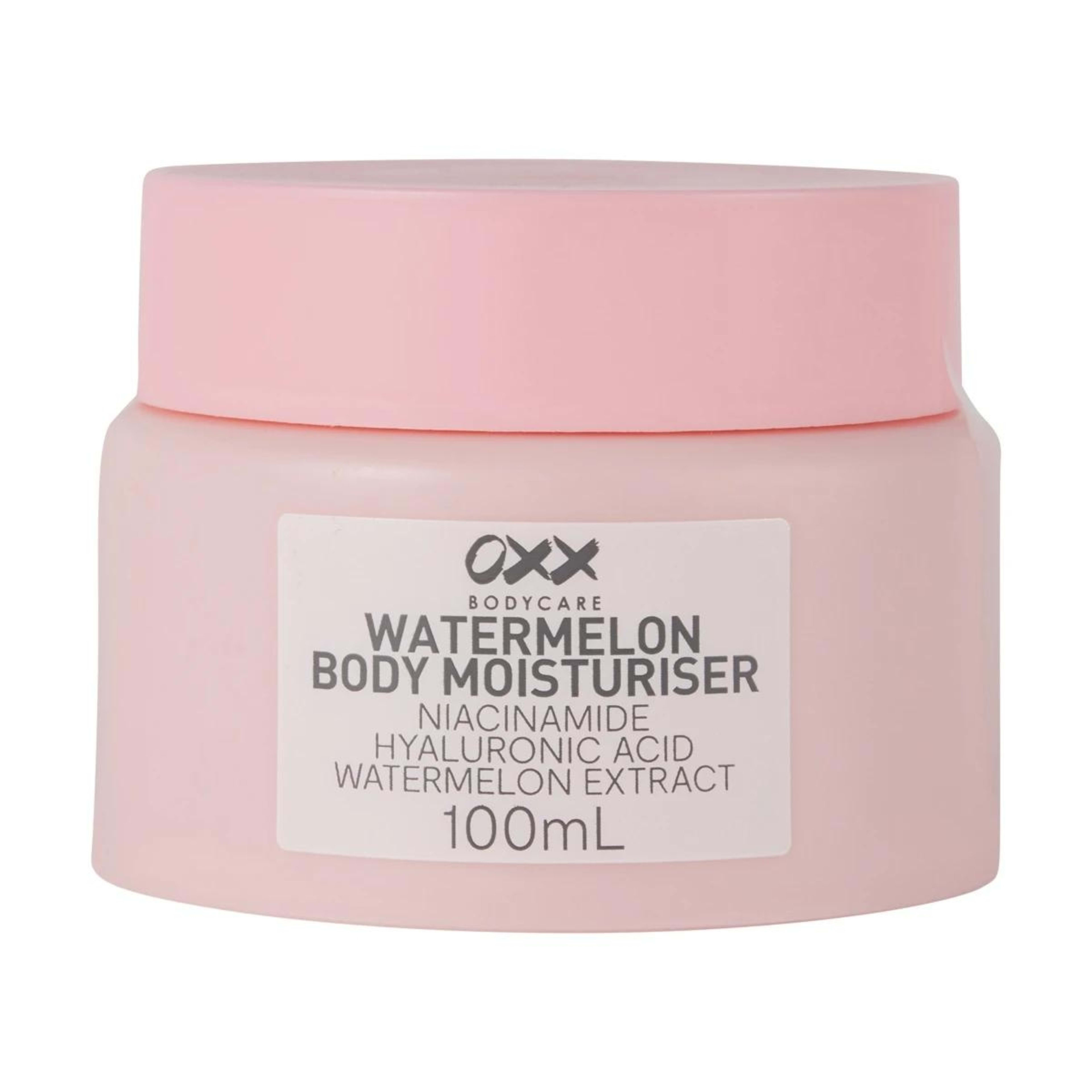 1 OXX Bodycare Watermelon Body Moisturiser 100ml - Niacinamide, Hyaluronic Acid and Watermelon Extract, 1 of 6
