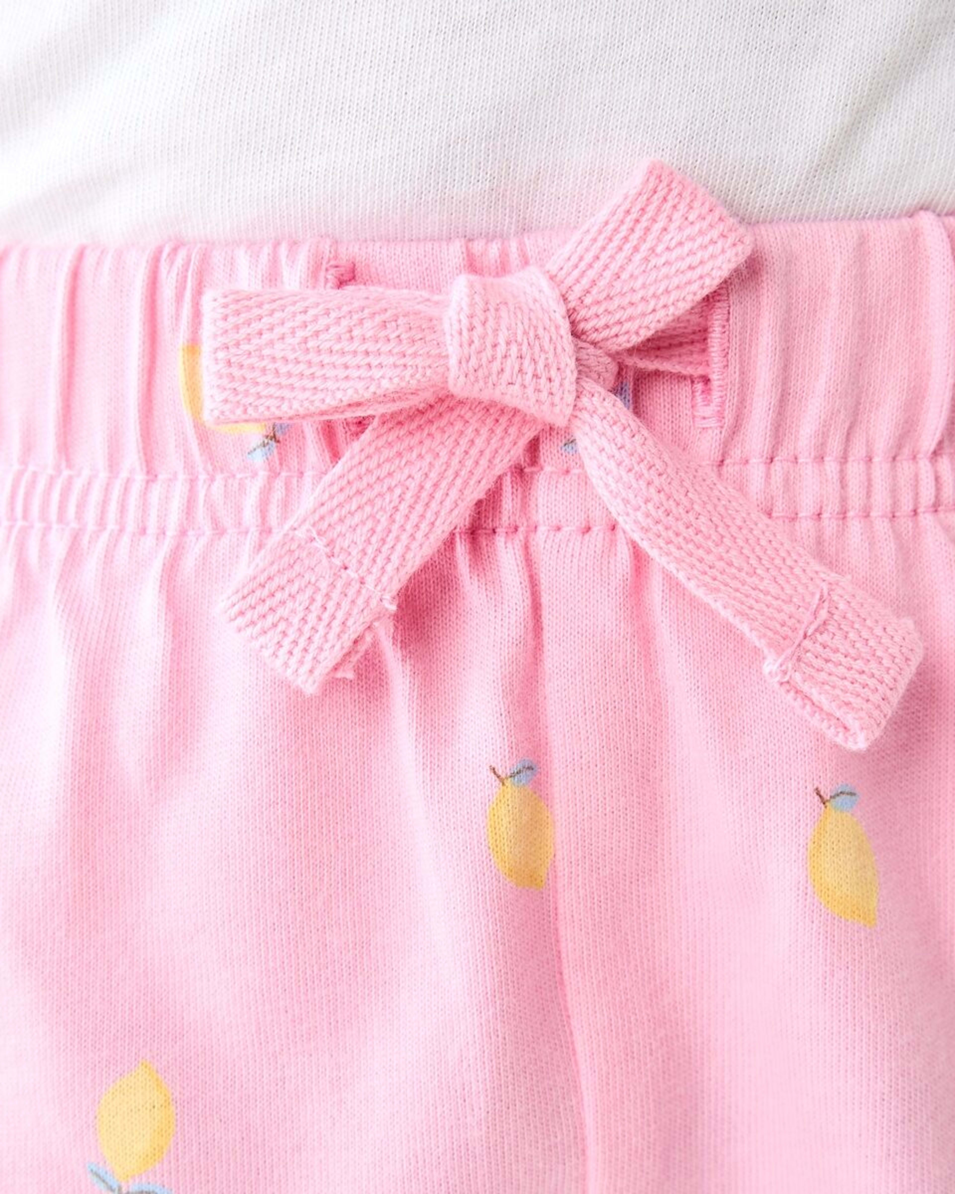 3 Print Jersey Shorts MINI CITRUS PRISMATIC PINK, 3 of 6