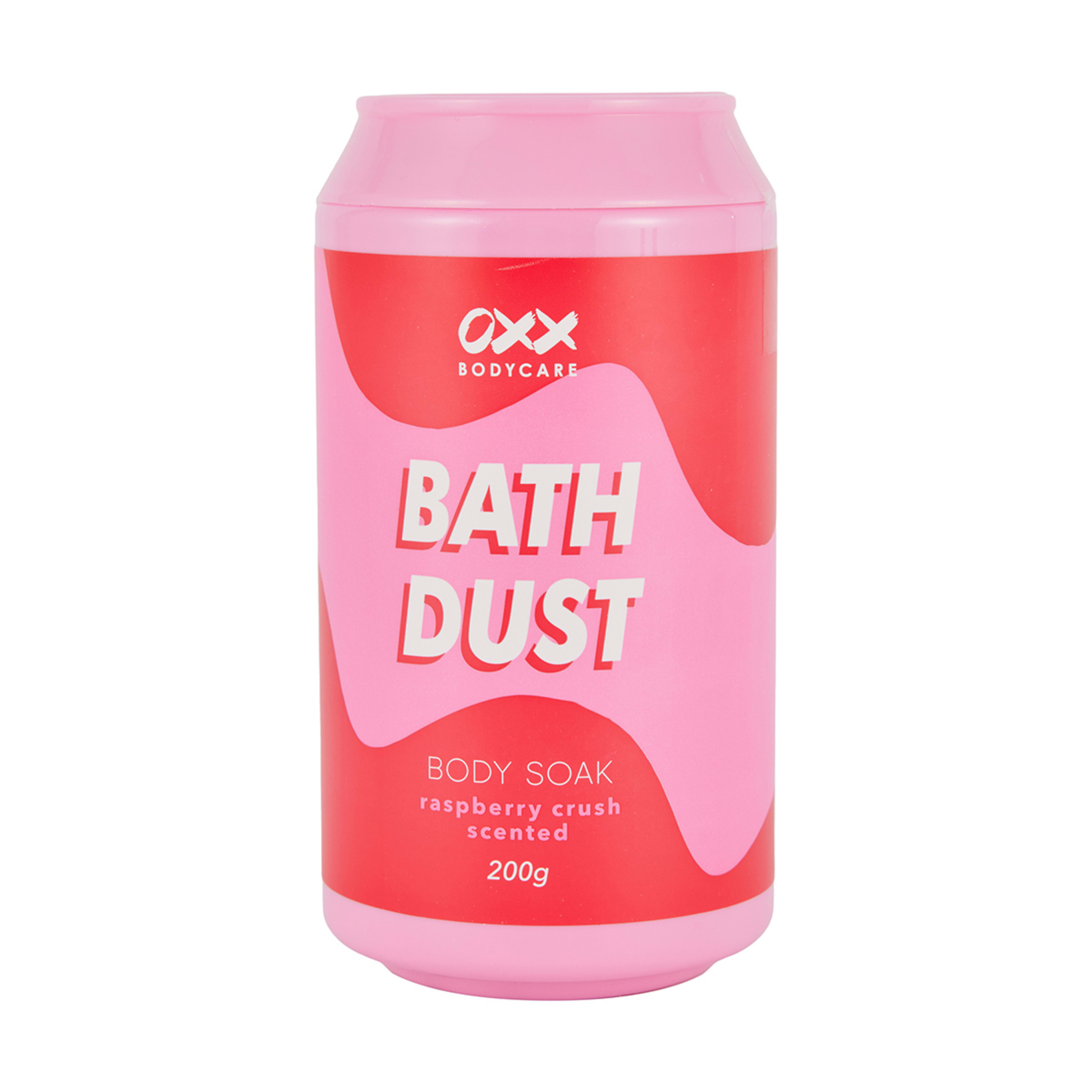 1 OXX Bodycare Body Soak Bath Dust 200g - Raspberry Crush Scented