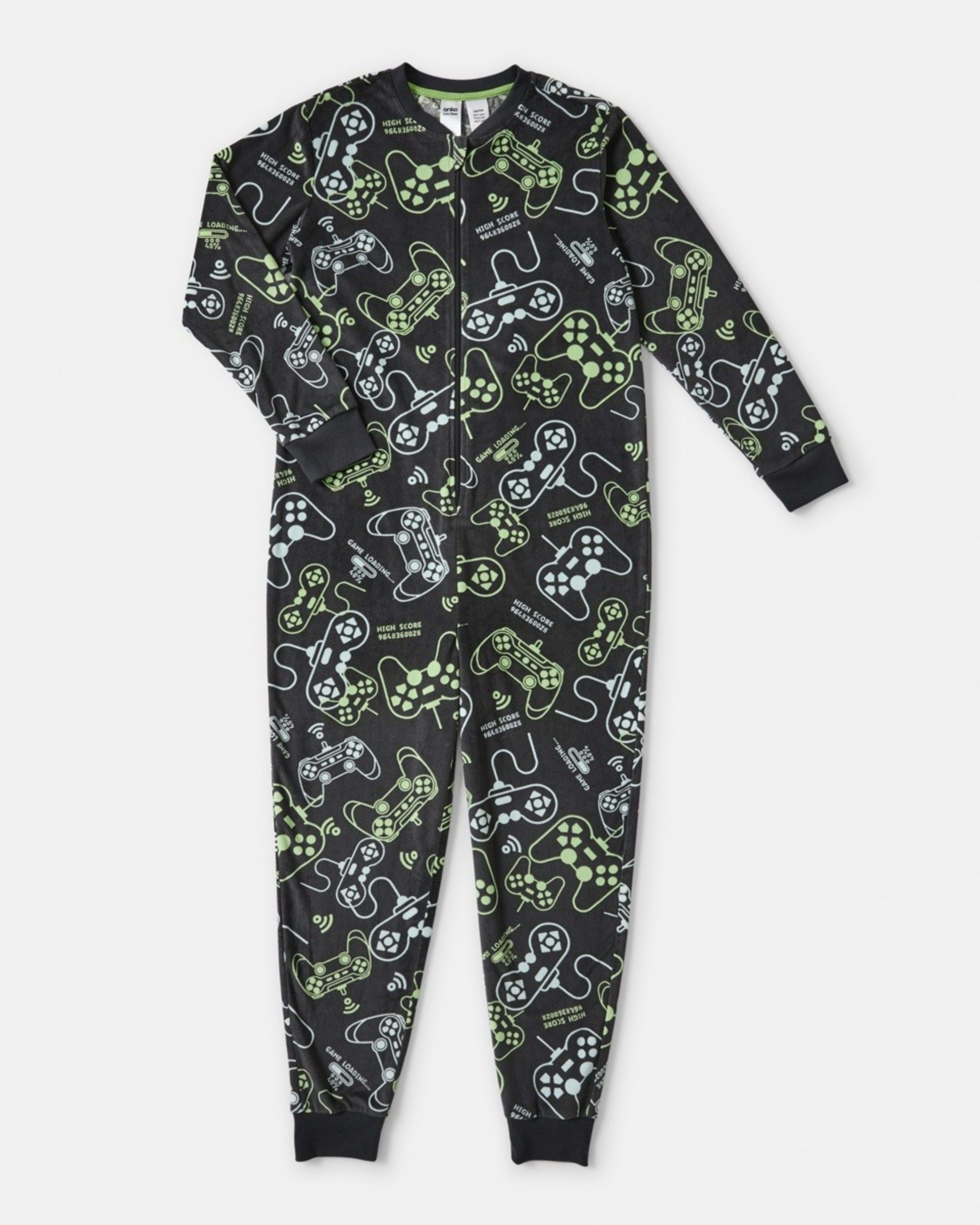 6 Ribbed All-In-One Sleepsuit Game Shift Grey, 6 of 9