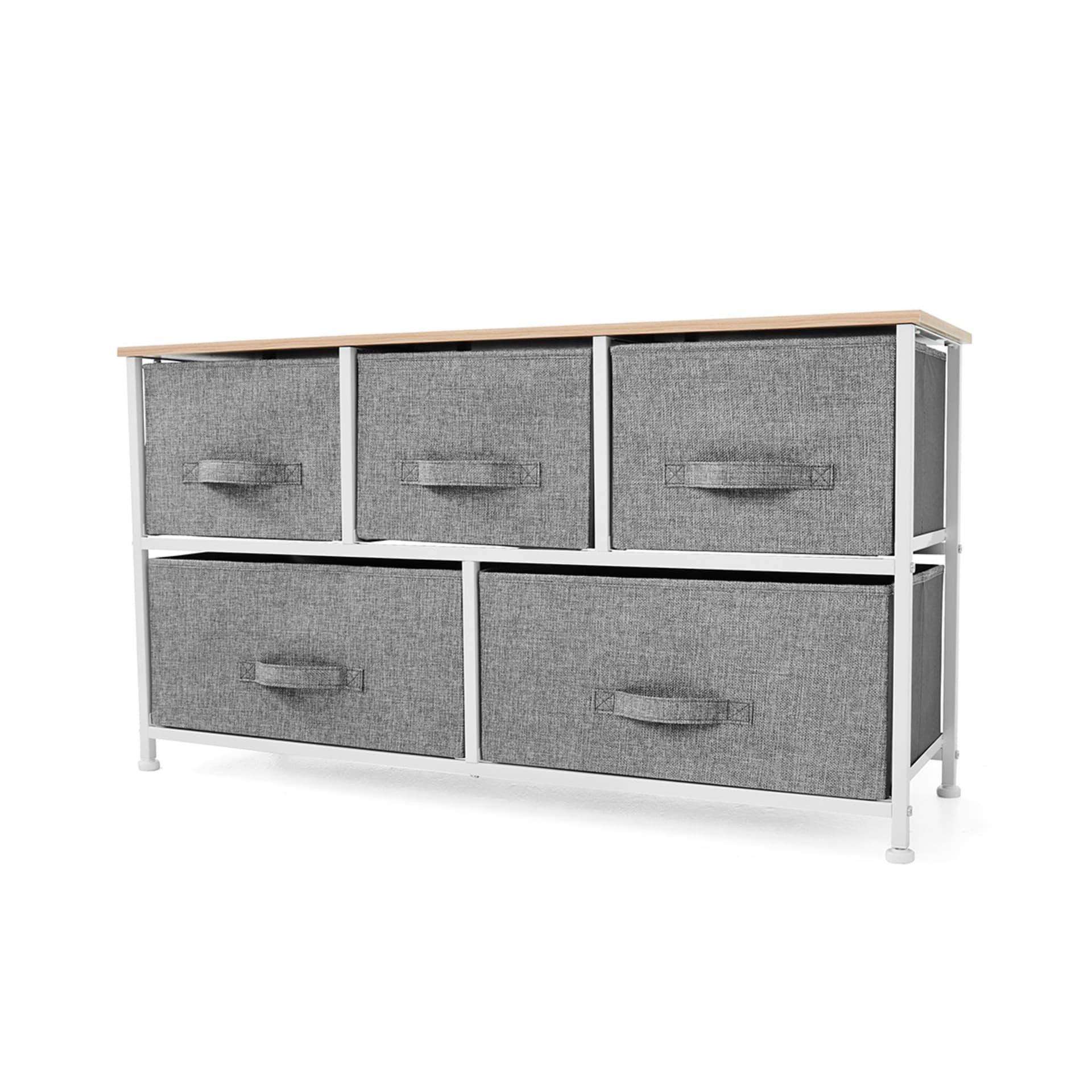 5 Drawer Chest - Grey - Kmart NZ