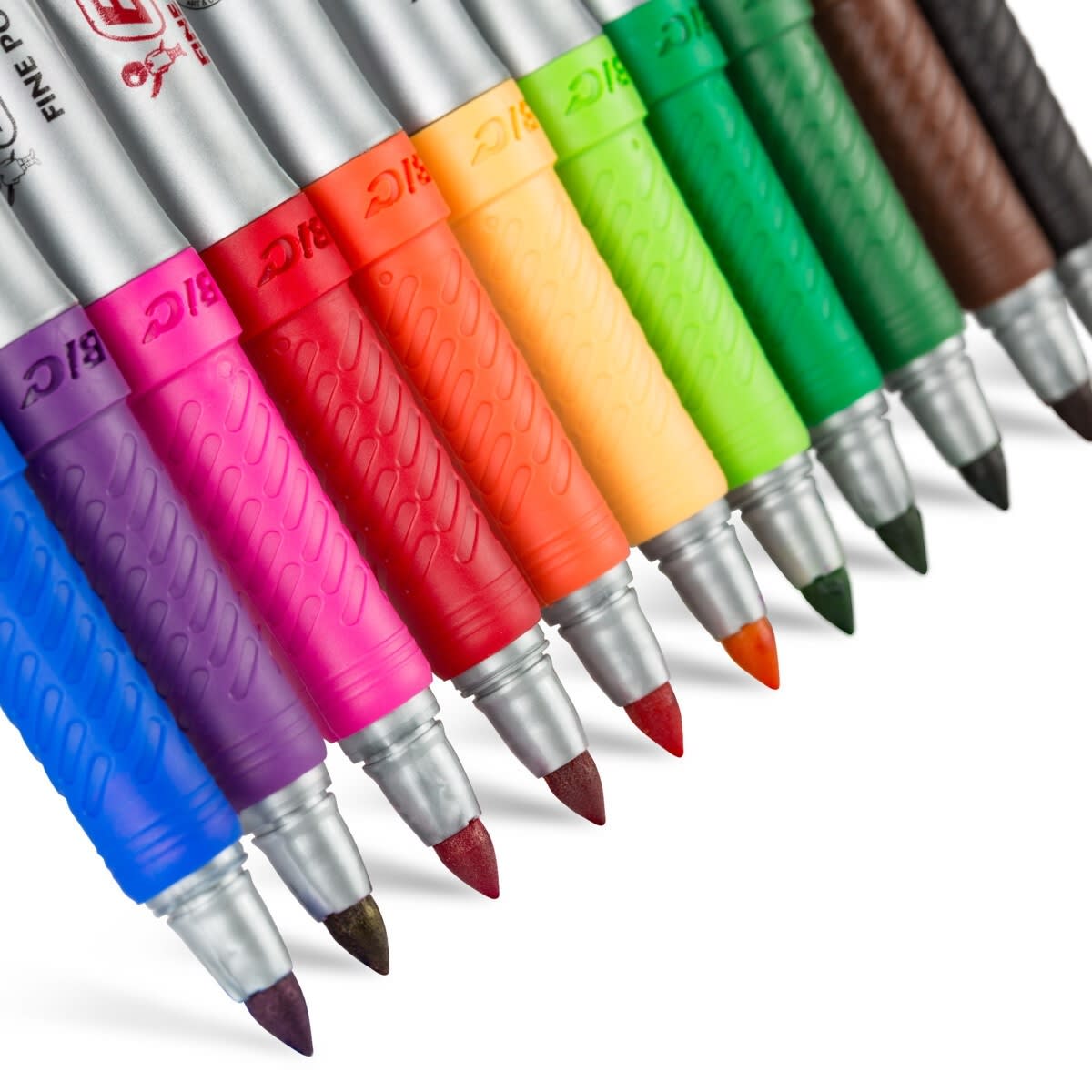 24 Pack BIC Intensity Fine Tip Permanent Markers Kmart