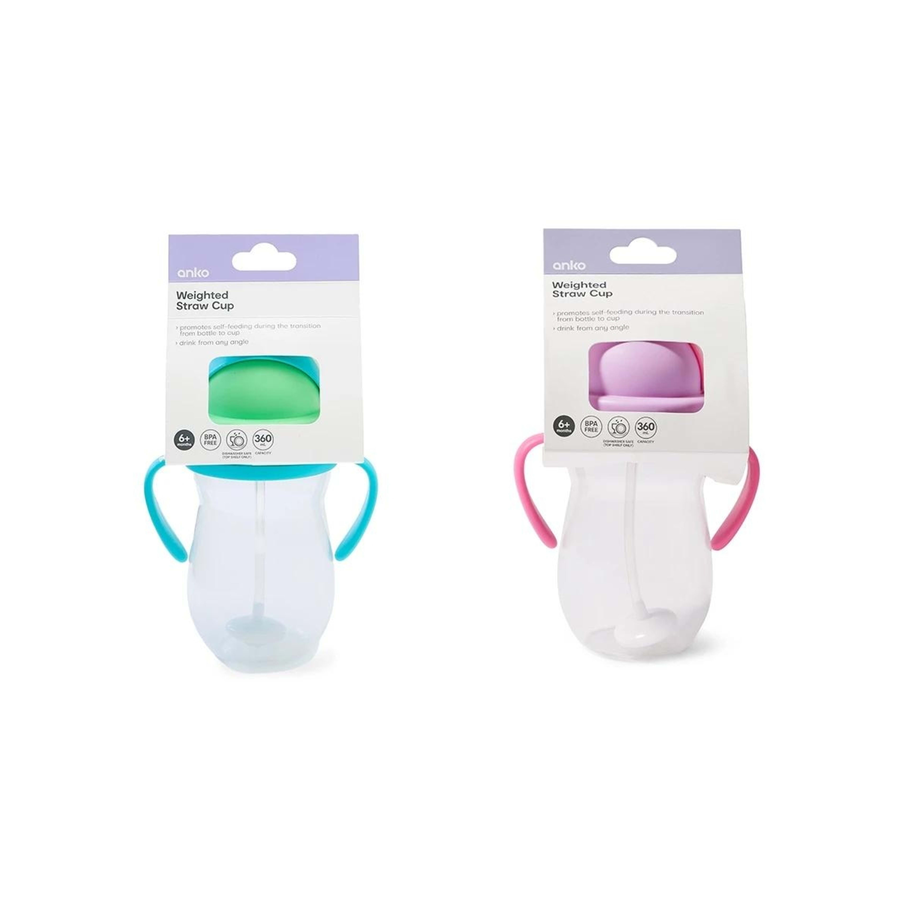 5 Weighted Straw Cup - Assorted, 5 of 7