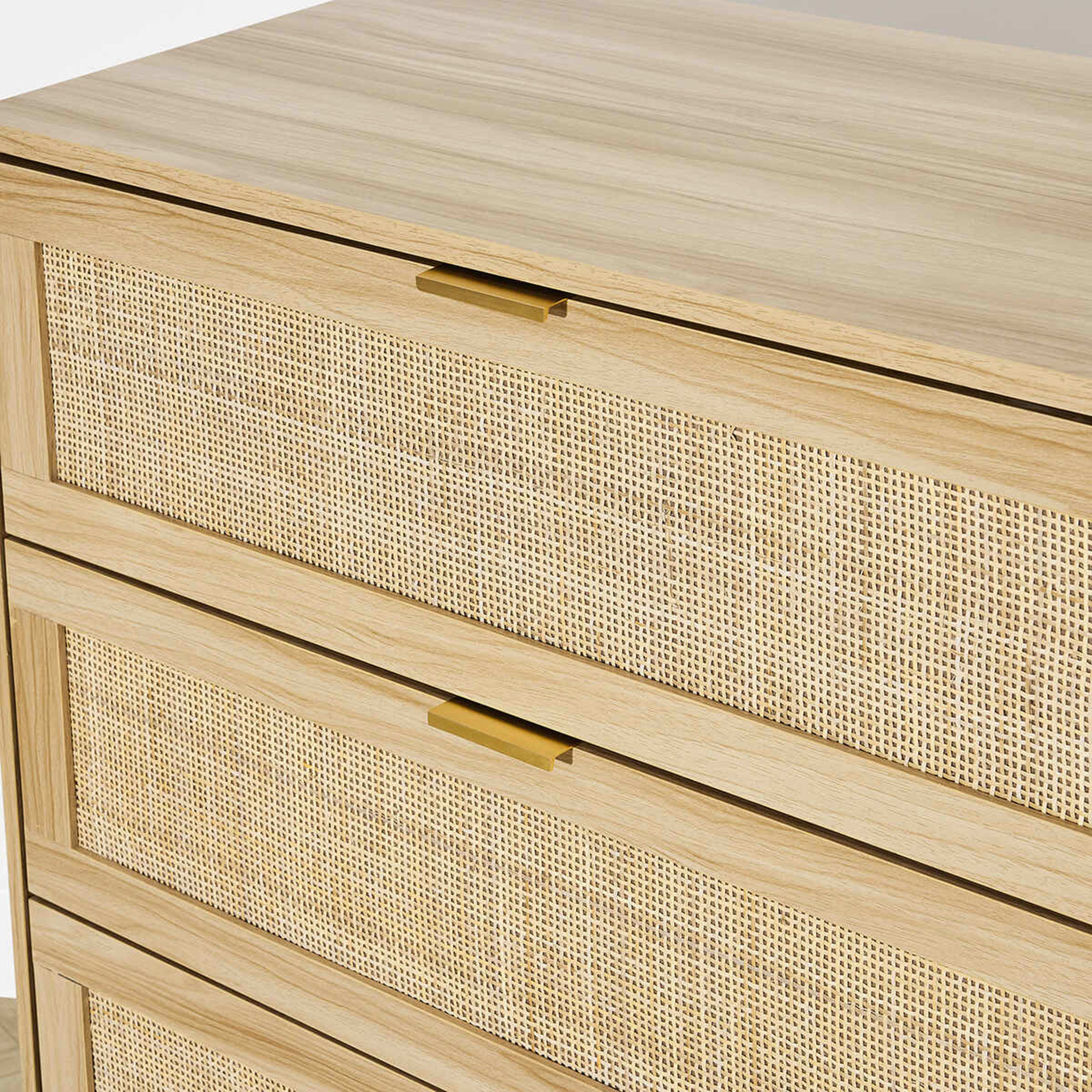 4 Fraser Rattan Chest of Drawers, 4 of 10