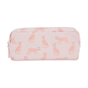 Pencil Case Twin Zip - Leopard - Kmart