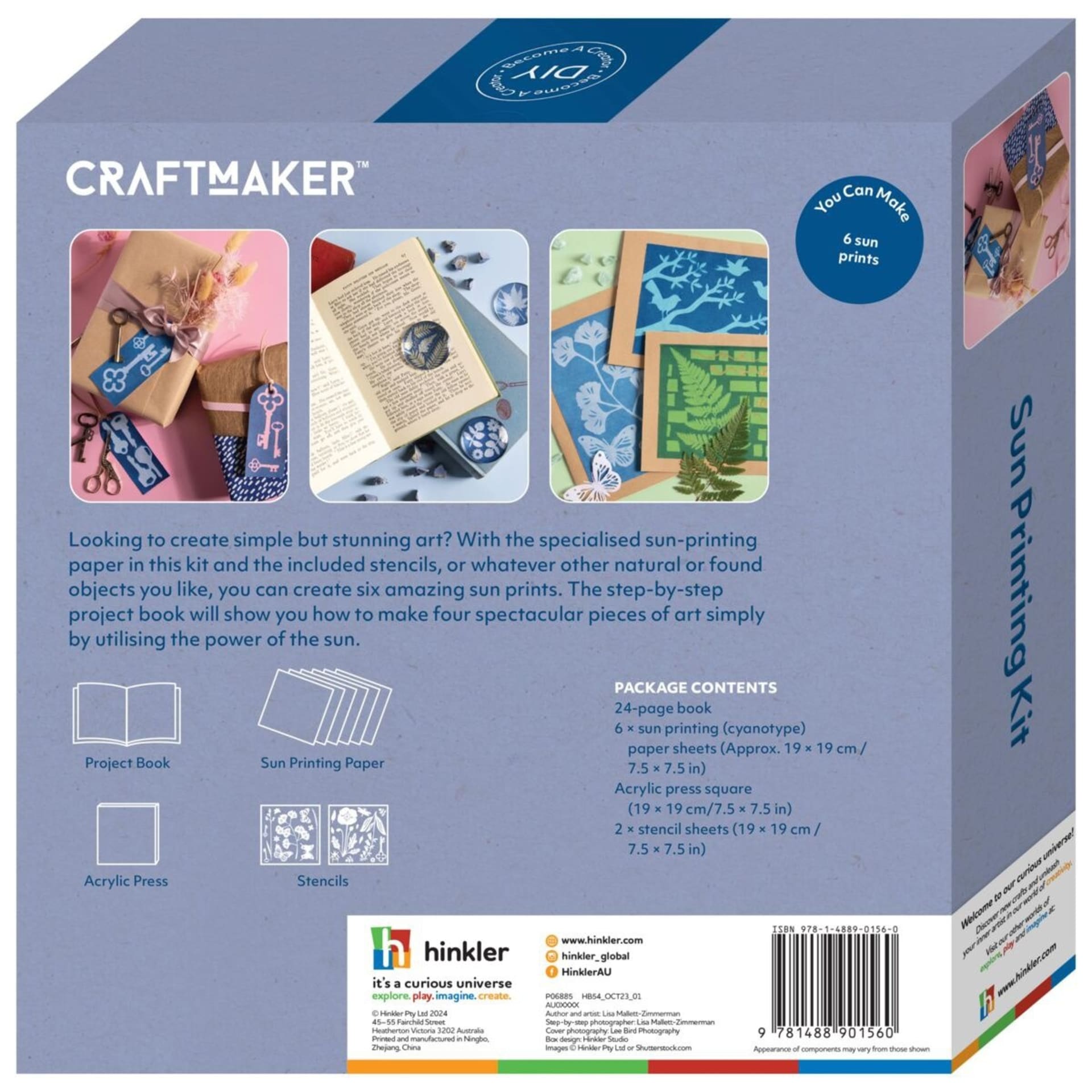 Craft Maker Sun Printing Kit Kmart