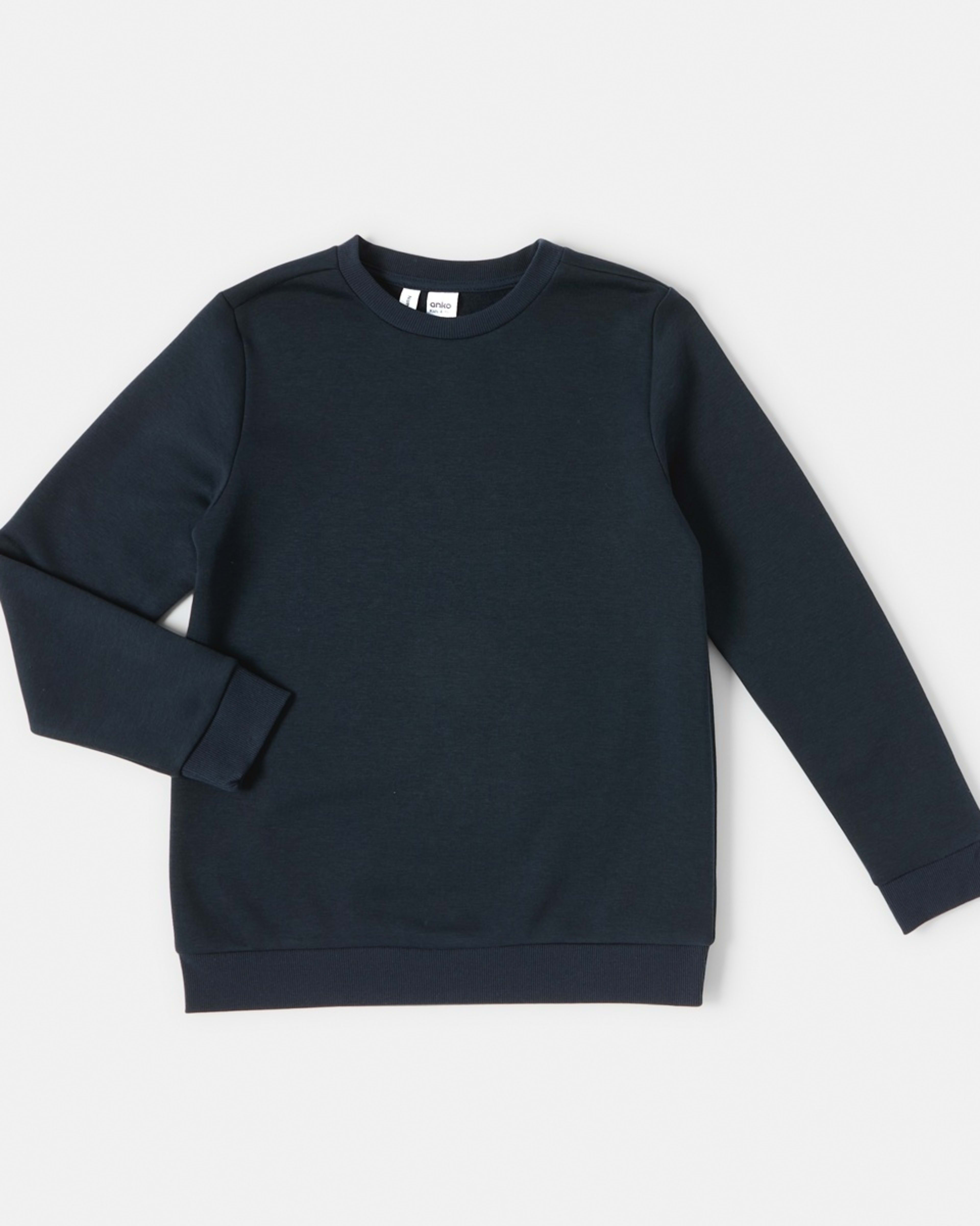 7 Basic Crew Sweatshirt Nvy Sphire, 7 of 9