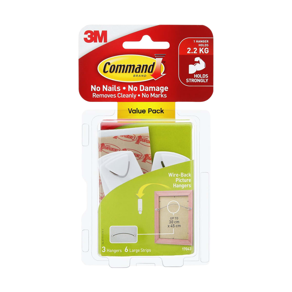 Command WireBacked Value Pack Picture Hangers Kmart NZ