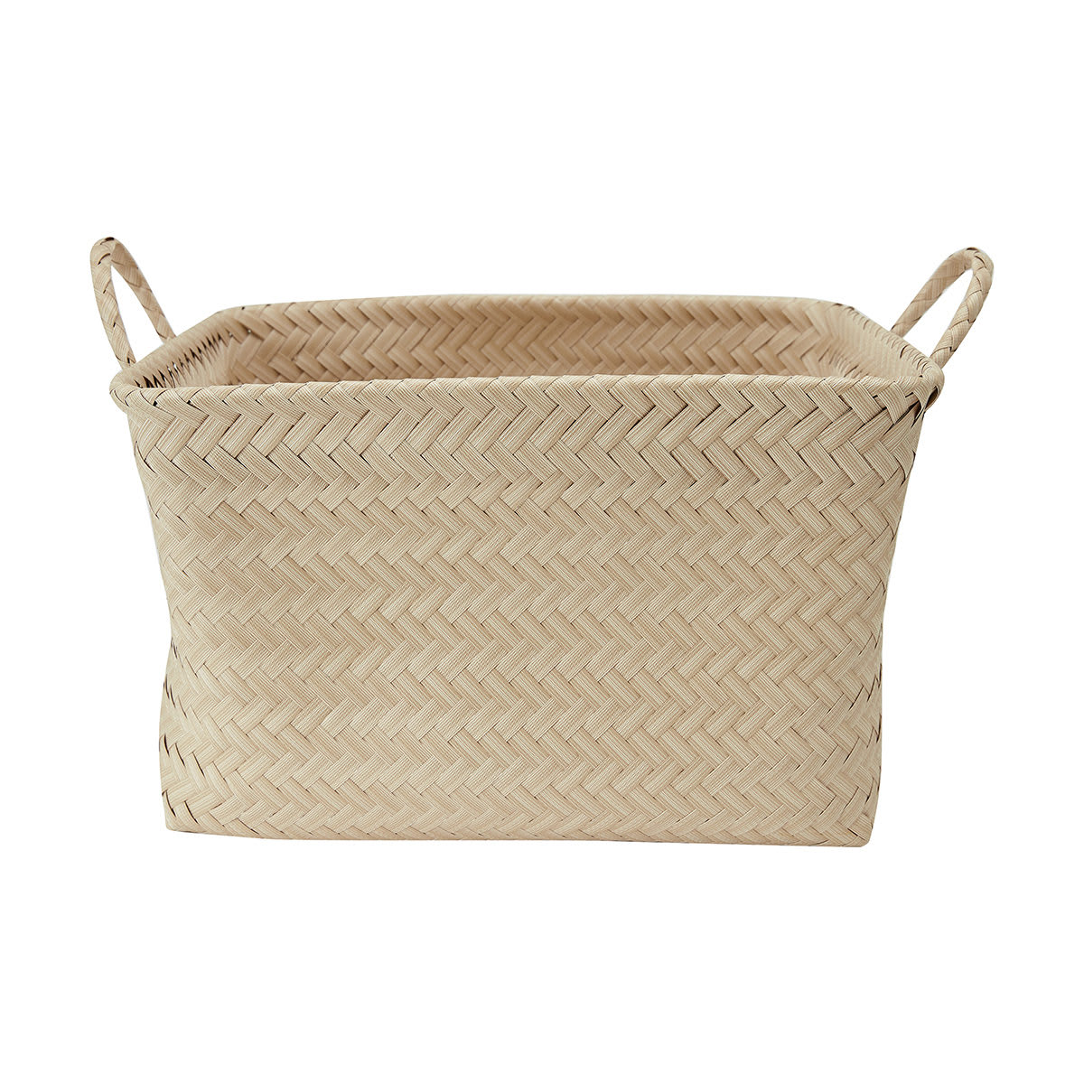 Rectangle Basket Natural Kmart