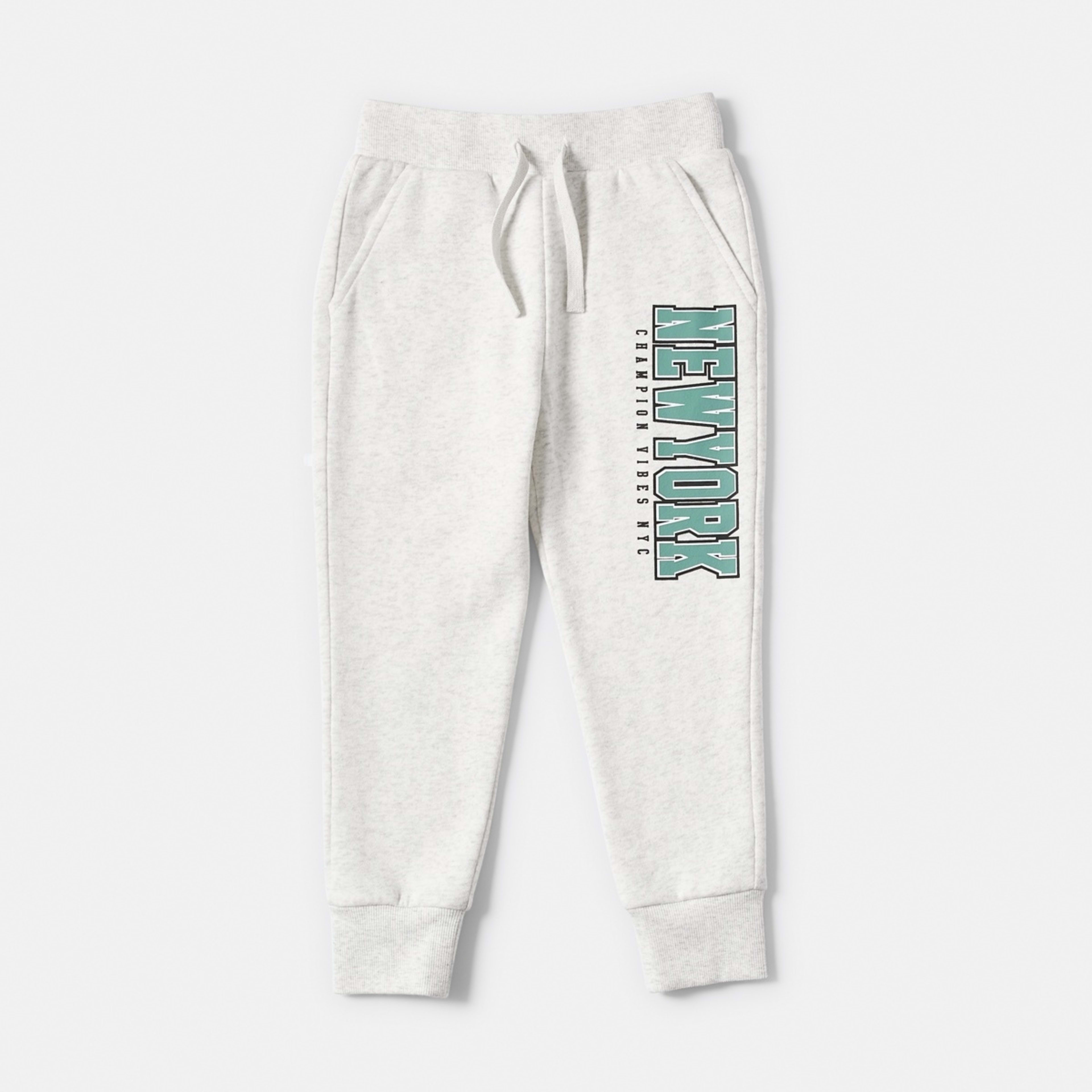 7 Print Trackpants Ny Champion White Marle, 7 of 8