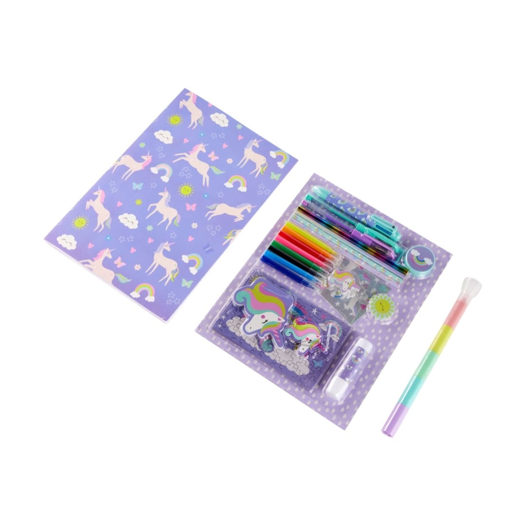 31 Piece Mega Stationery Set Unicorn Kmart NZ