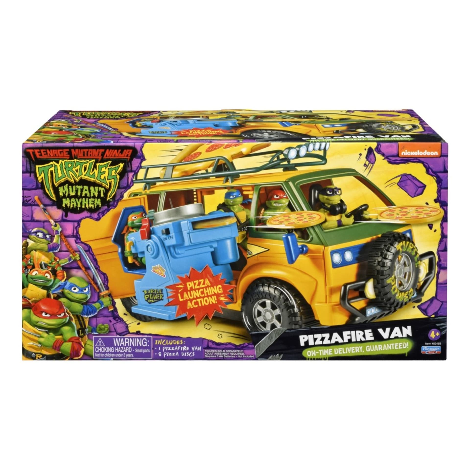 Nickelodeon Teenage Mutant Ninja Turtles Mutant Mayhem Pizzafire Van ...