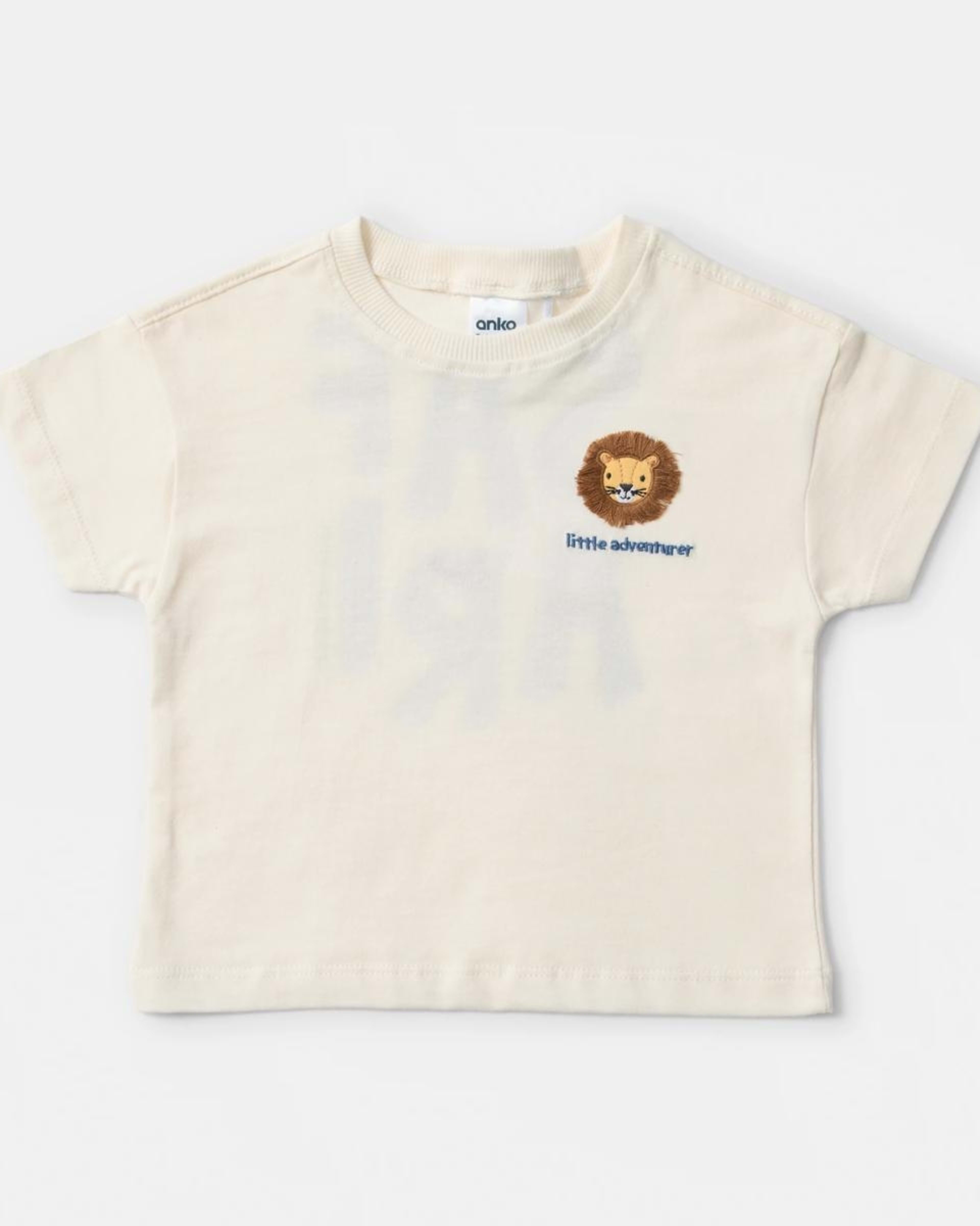 3 3 Pack Short Sleeve T-shirt BROWN LION, 3 of 8