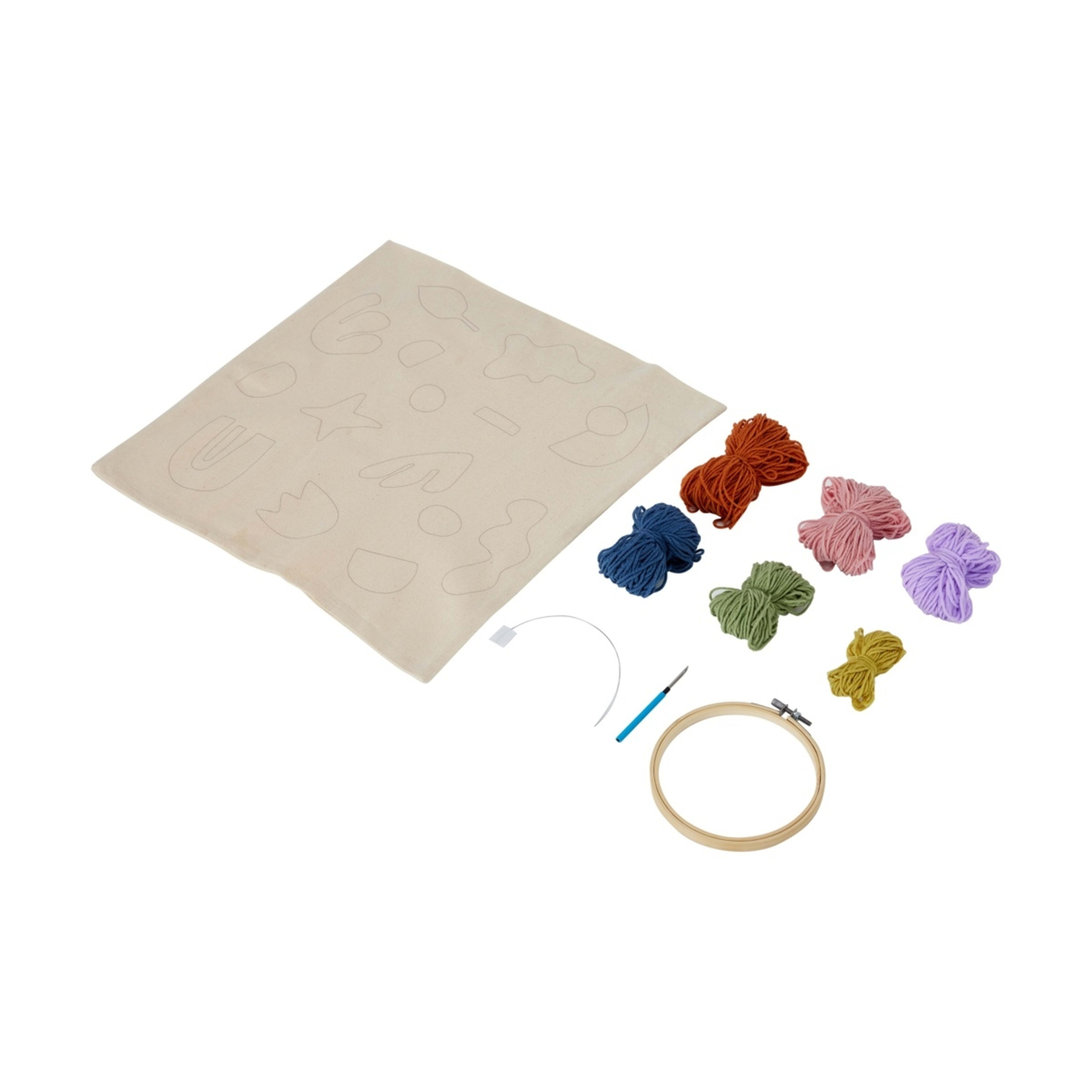 2 Punch Needle Cushion Cover Kit, 2 of 7