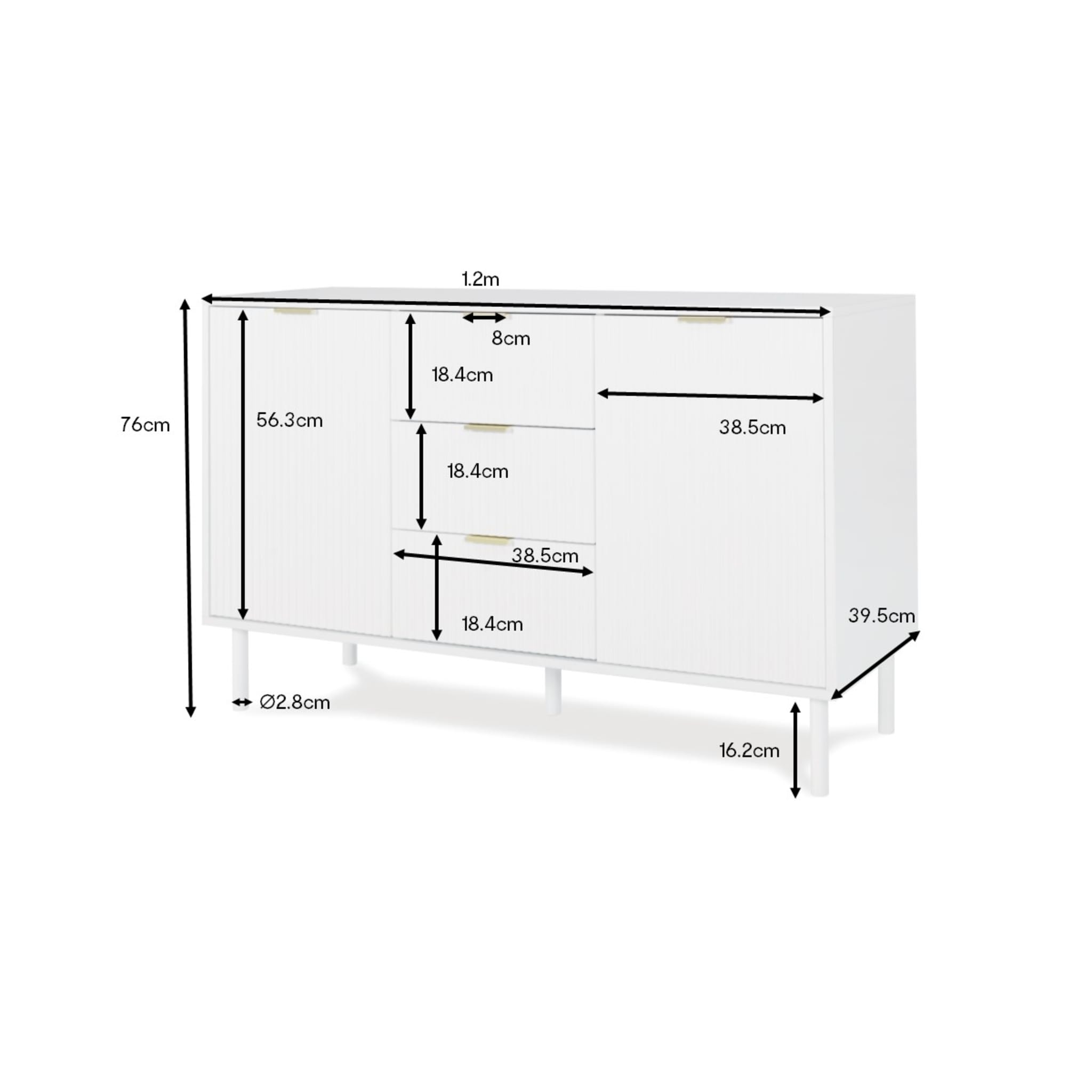 Alfie Sideboard Kmart