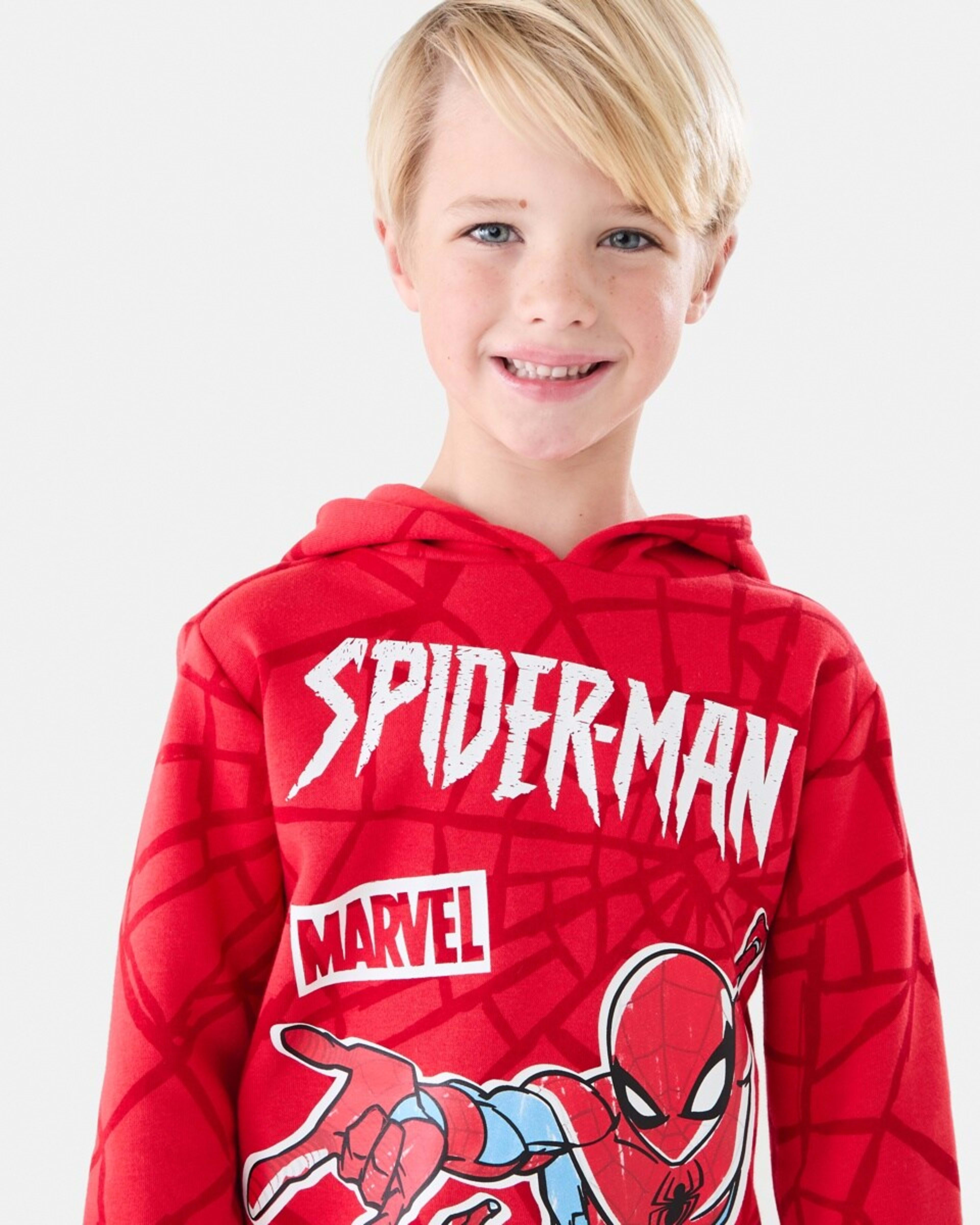 3 Spider-Man License Print Hoodie Spiderman Marvel, 3 of 8