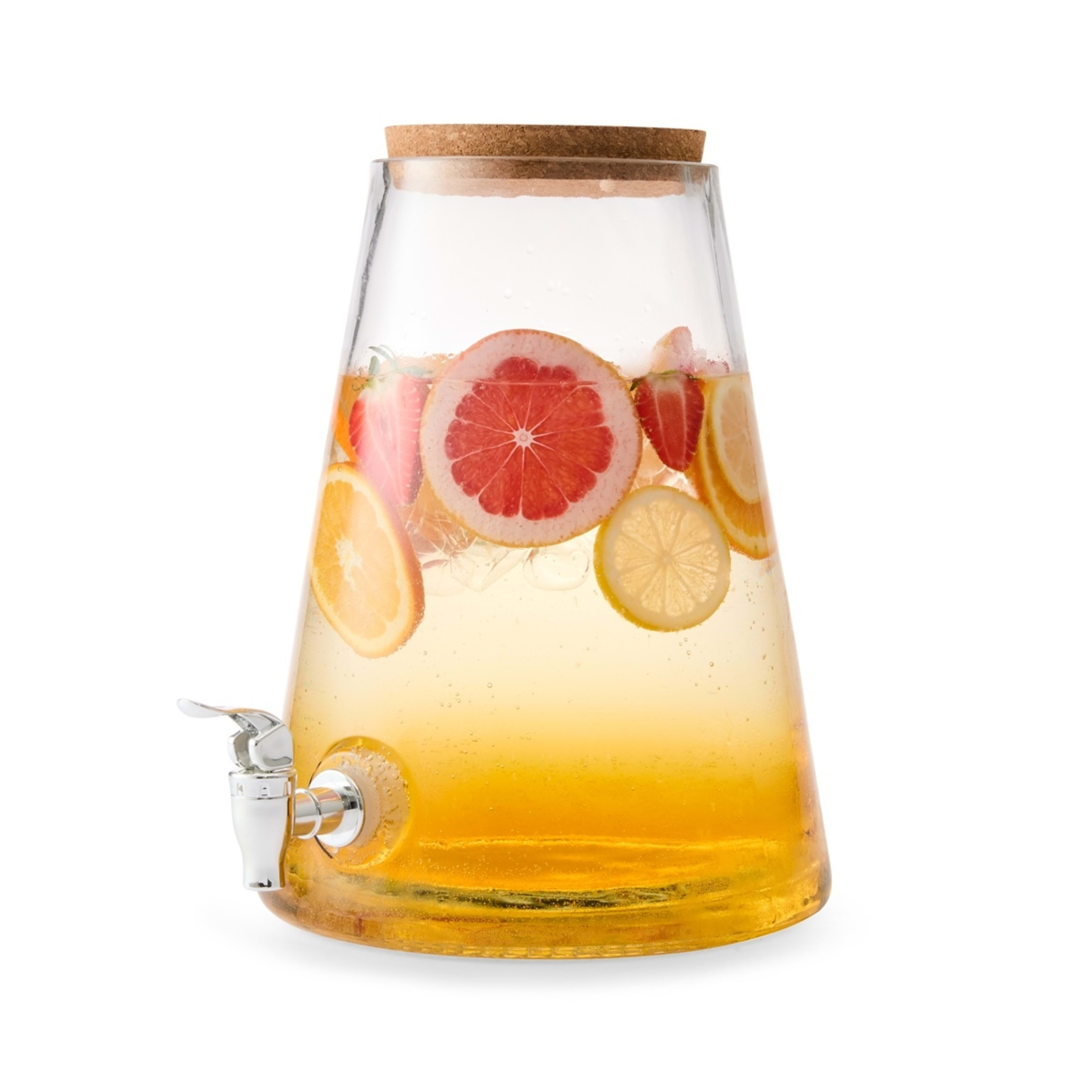 2 6L Glass Drink Dispenser with Cork Lid, 2 of 10