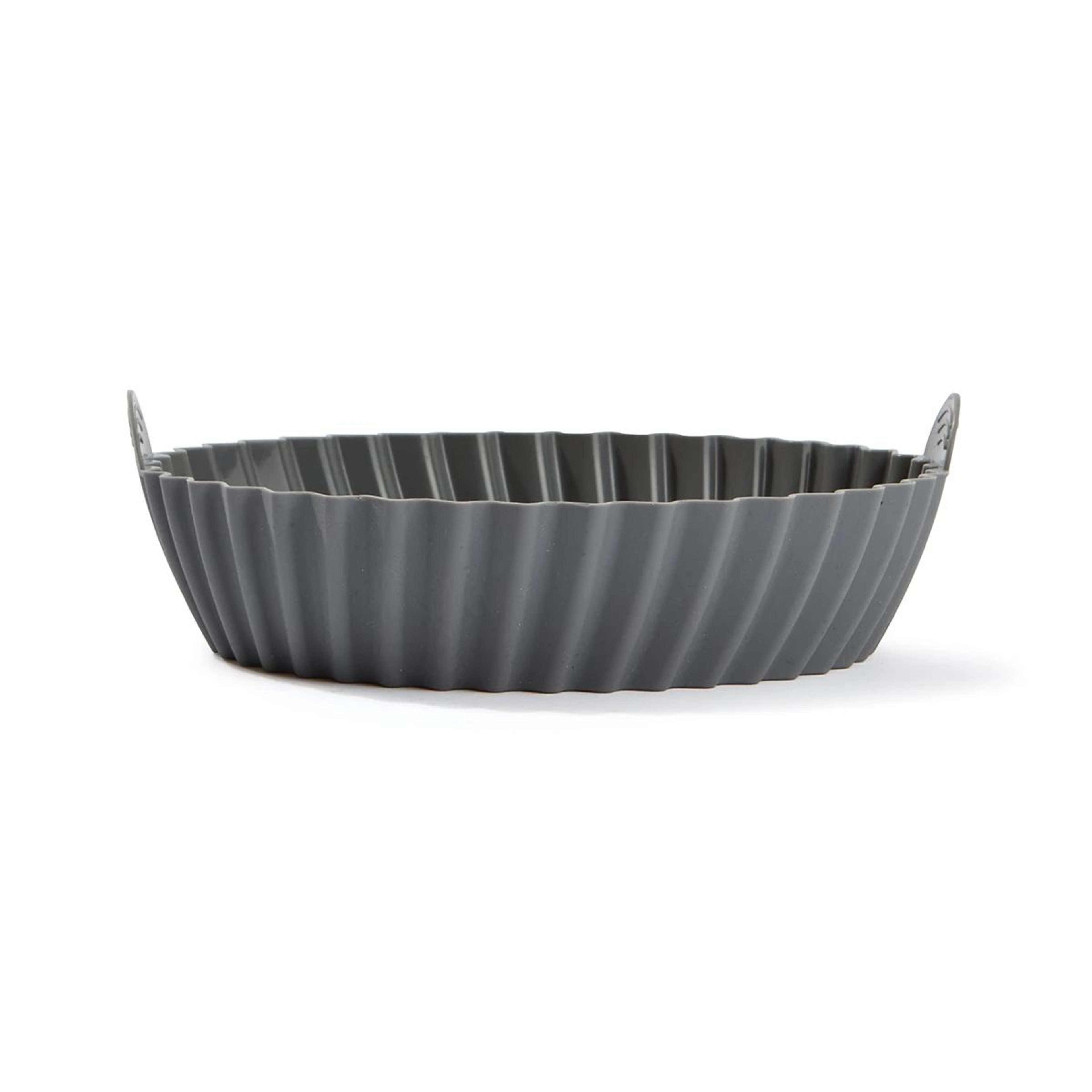 4 Silicone Air Fryer Tray - Grey, 4 of 9