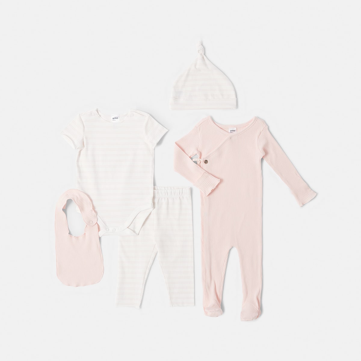 5 Piece Organic Newborn Set - Kmart
