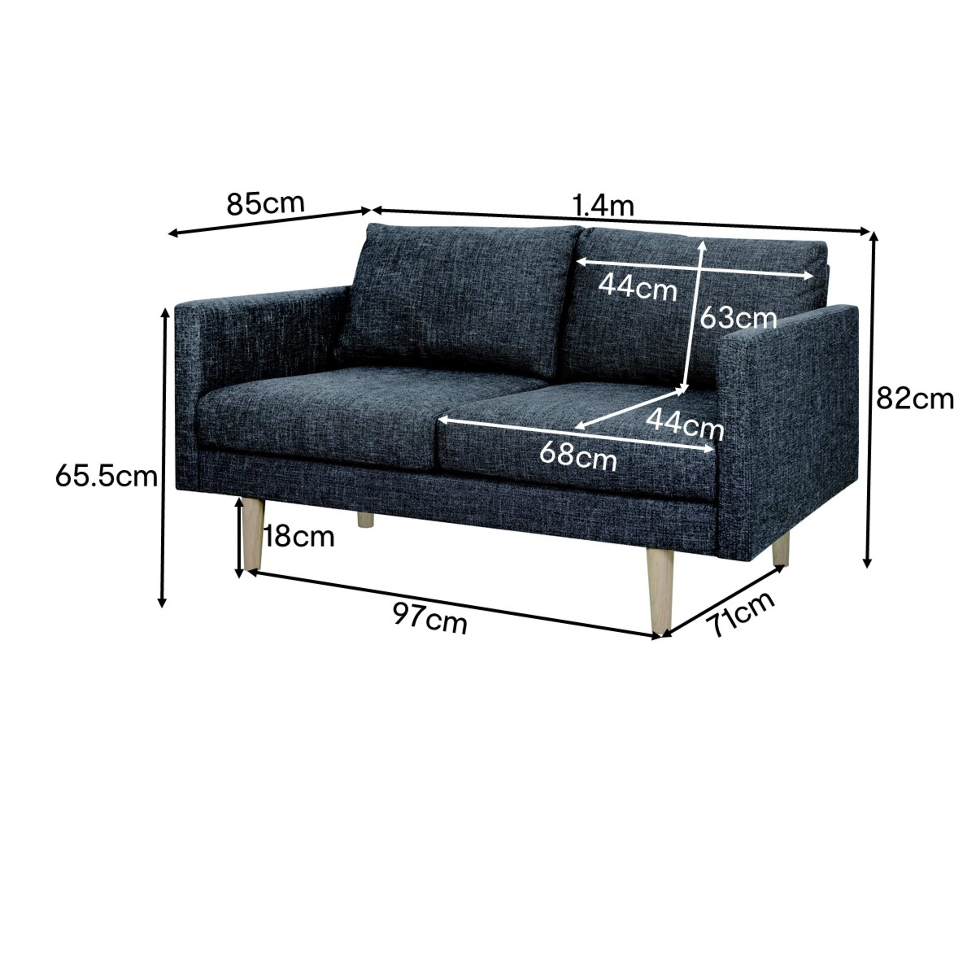 Harrison II 2 Seater Sofa Kmart