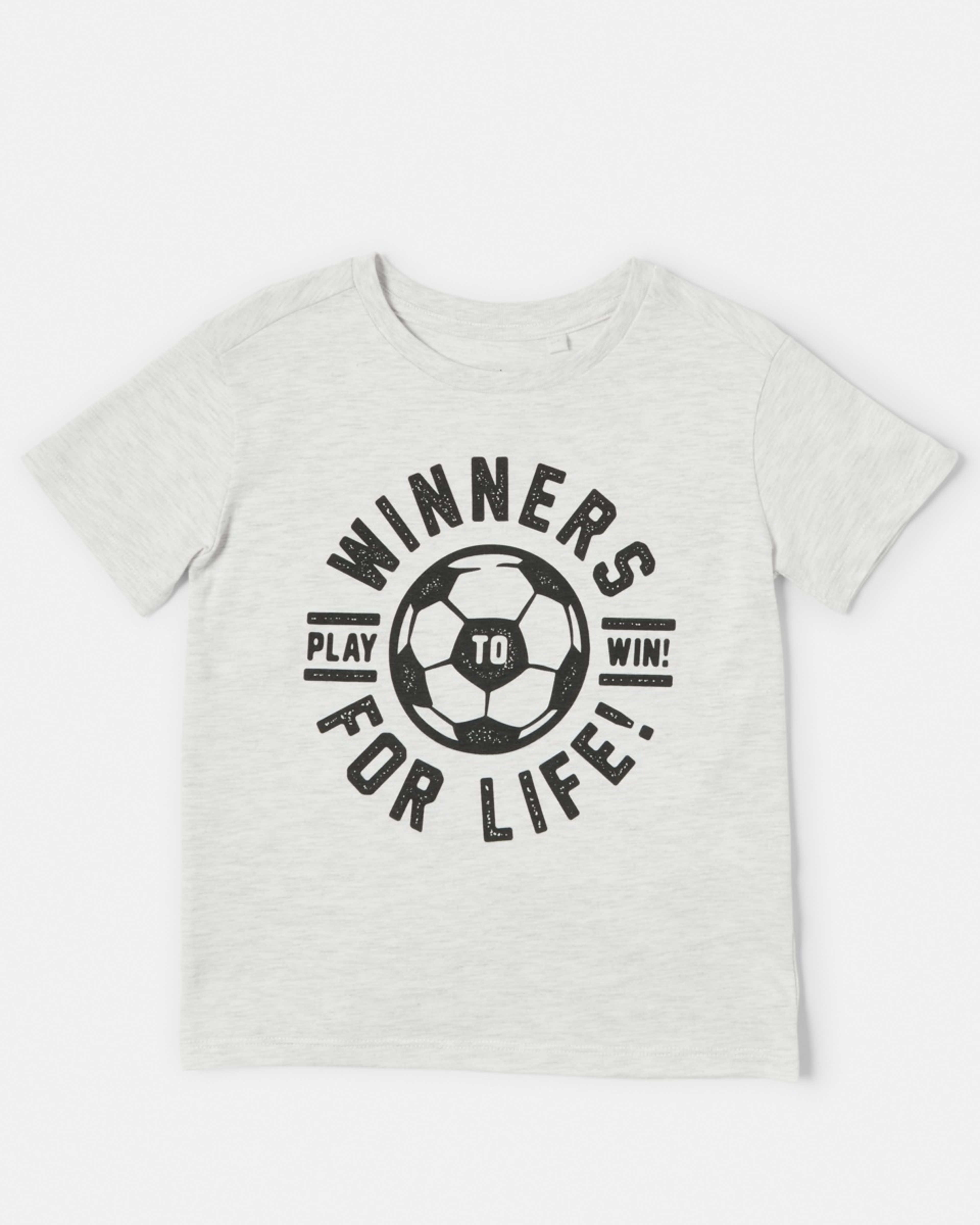 7 Chest Print T-shirt Whtsoccer, 7 of 8