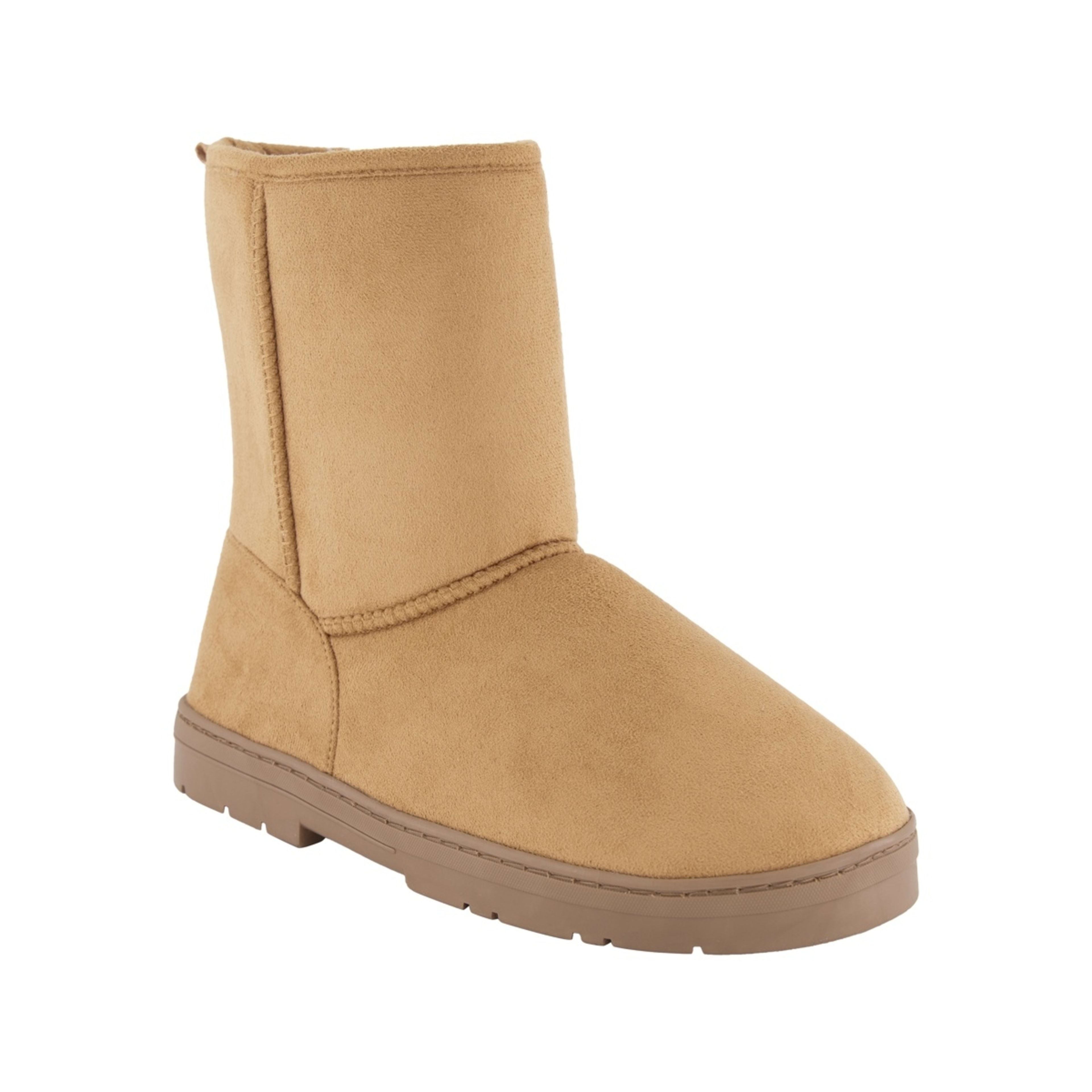 1 Hardsole Slipper Boots Beige Sand, 1 of 3
