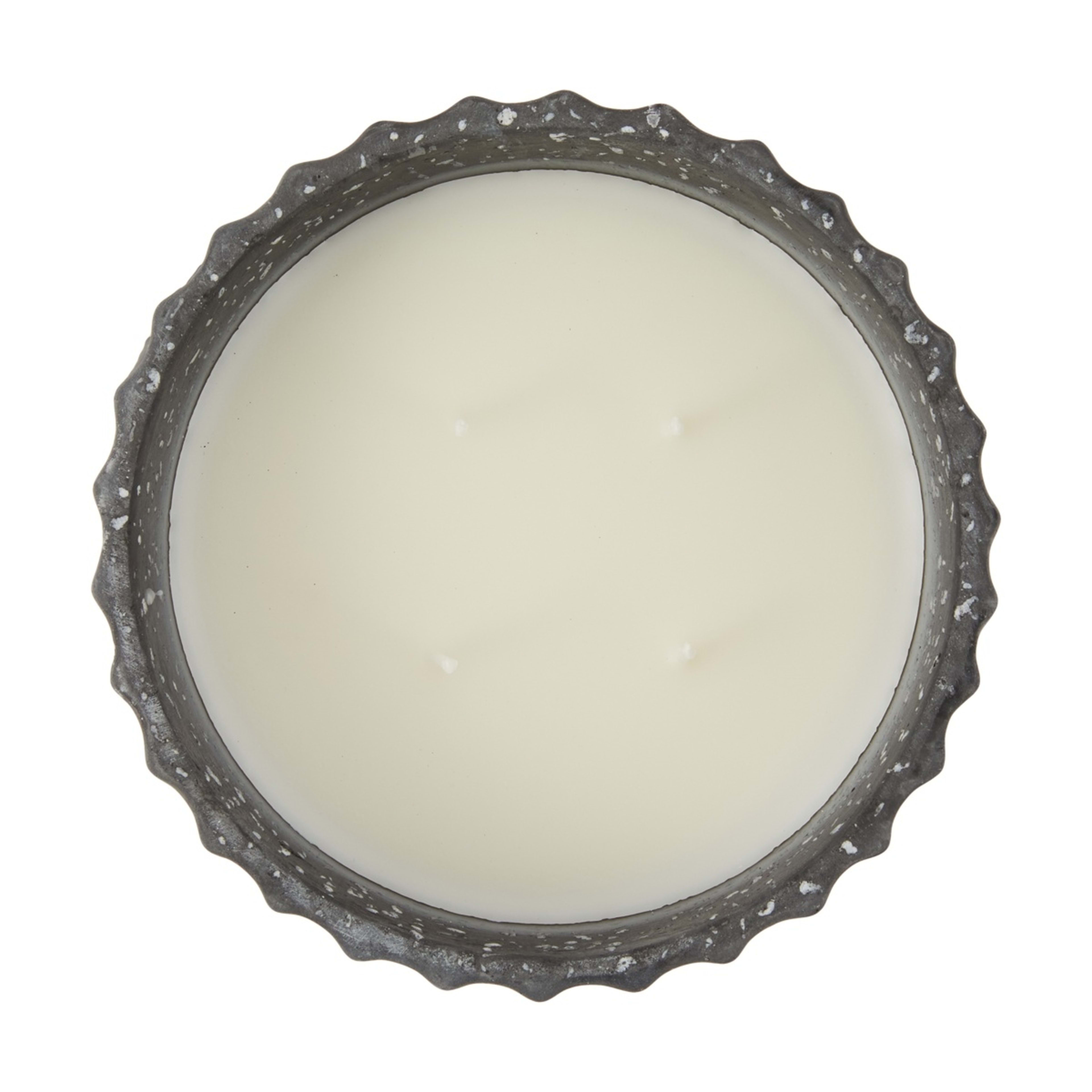 4 Caramel & Vanilla Black Terrazzo Wave Candle, 4 of 5