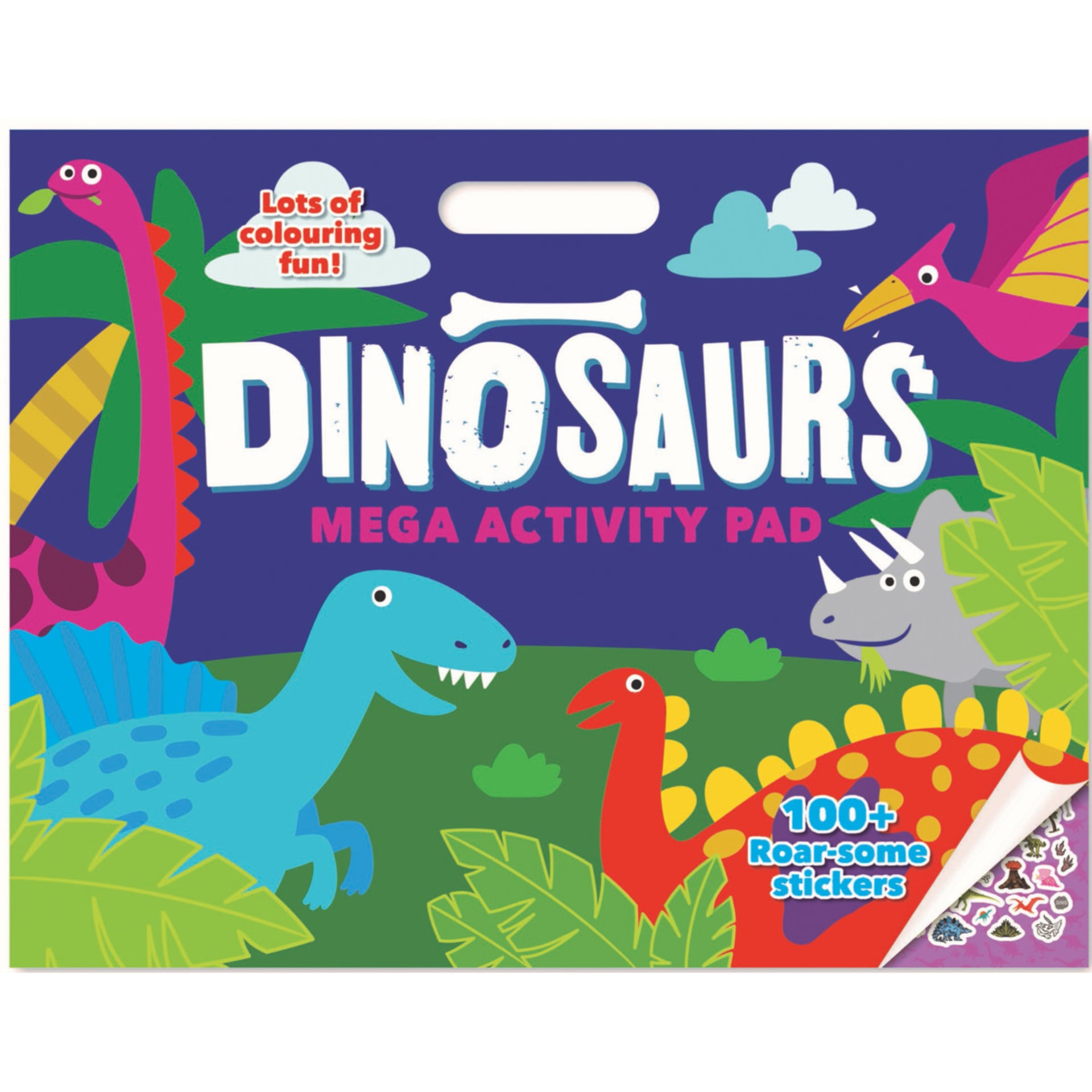 Dinosaurs Mega Activity Pad Book Kmart