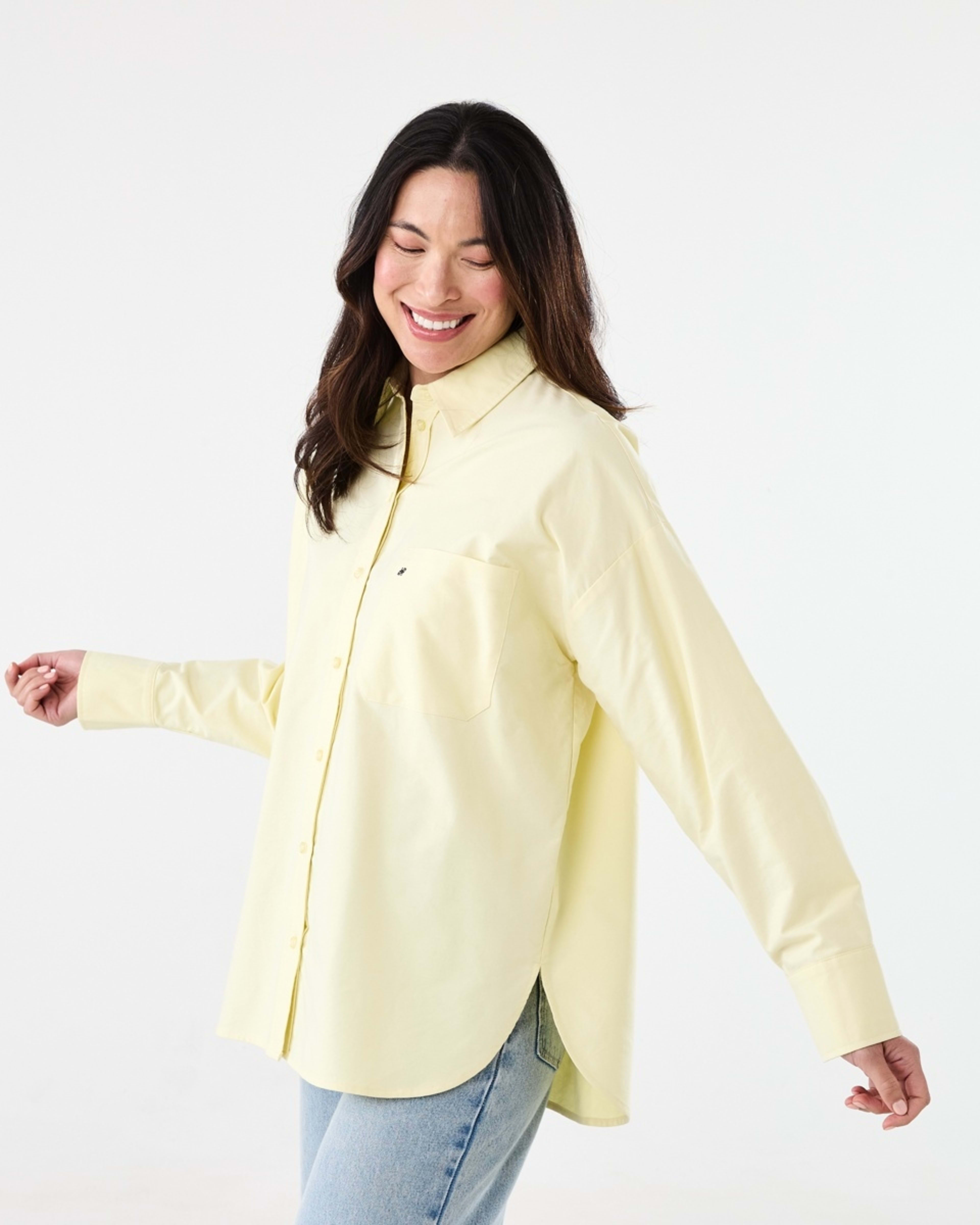 3 Long Sleeve Oxford Shirt FLAN, 3 of 9