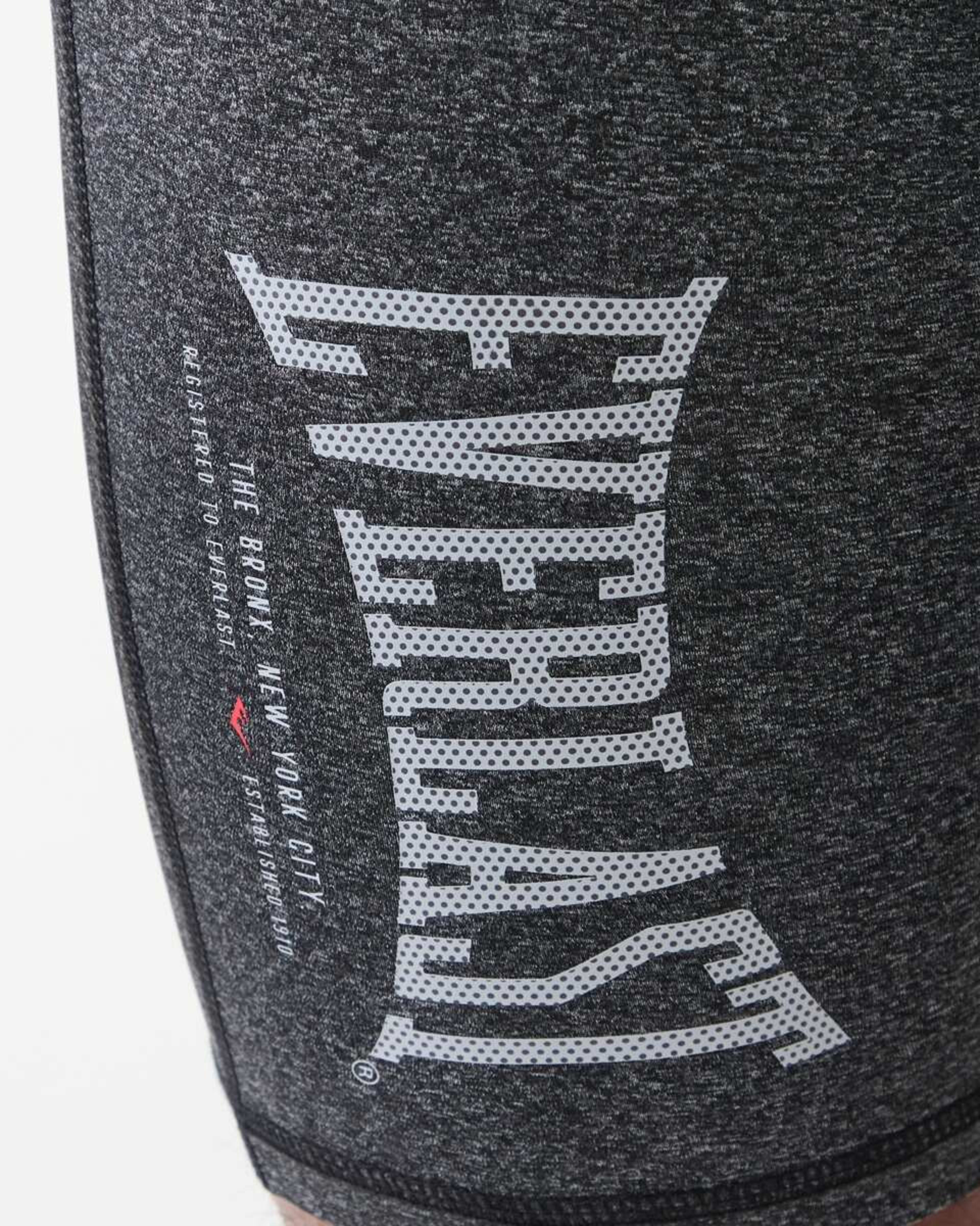 5 Everlast Mens Long Leg Performance Trunks Char Marle, 5 of 6