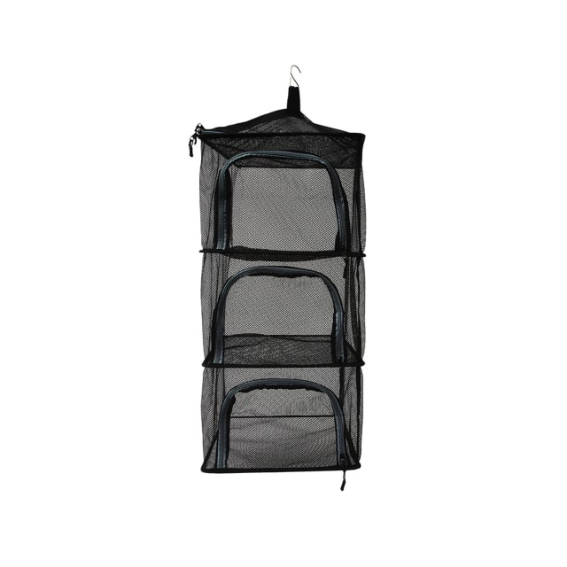 Hanging Storage 4 Shelf Black Kmart