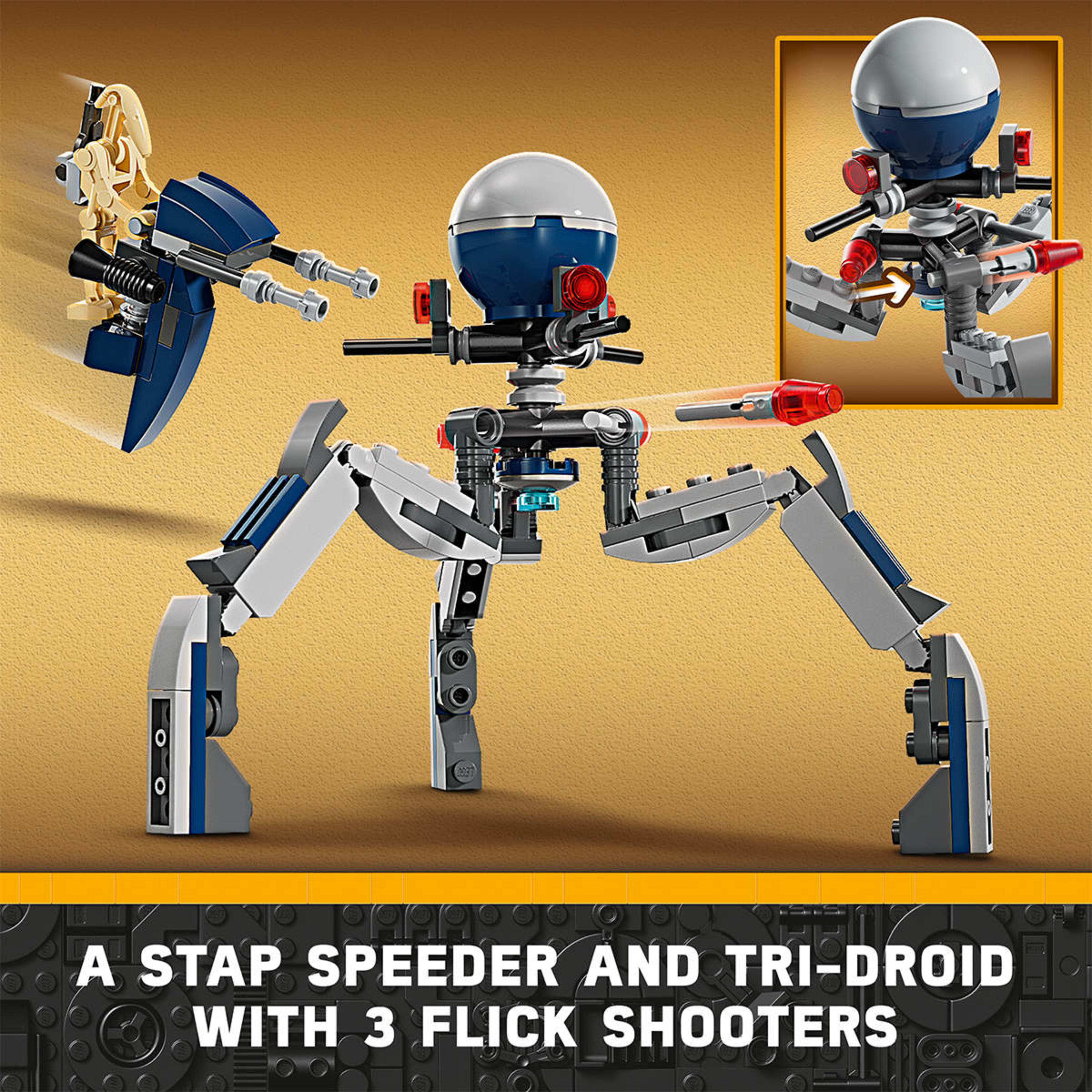 8 LEGO Star Wars Clone Trooper & Battle Droid Battle Pack 75372, 8 of 10