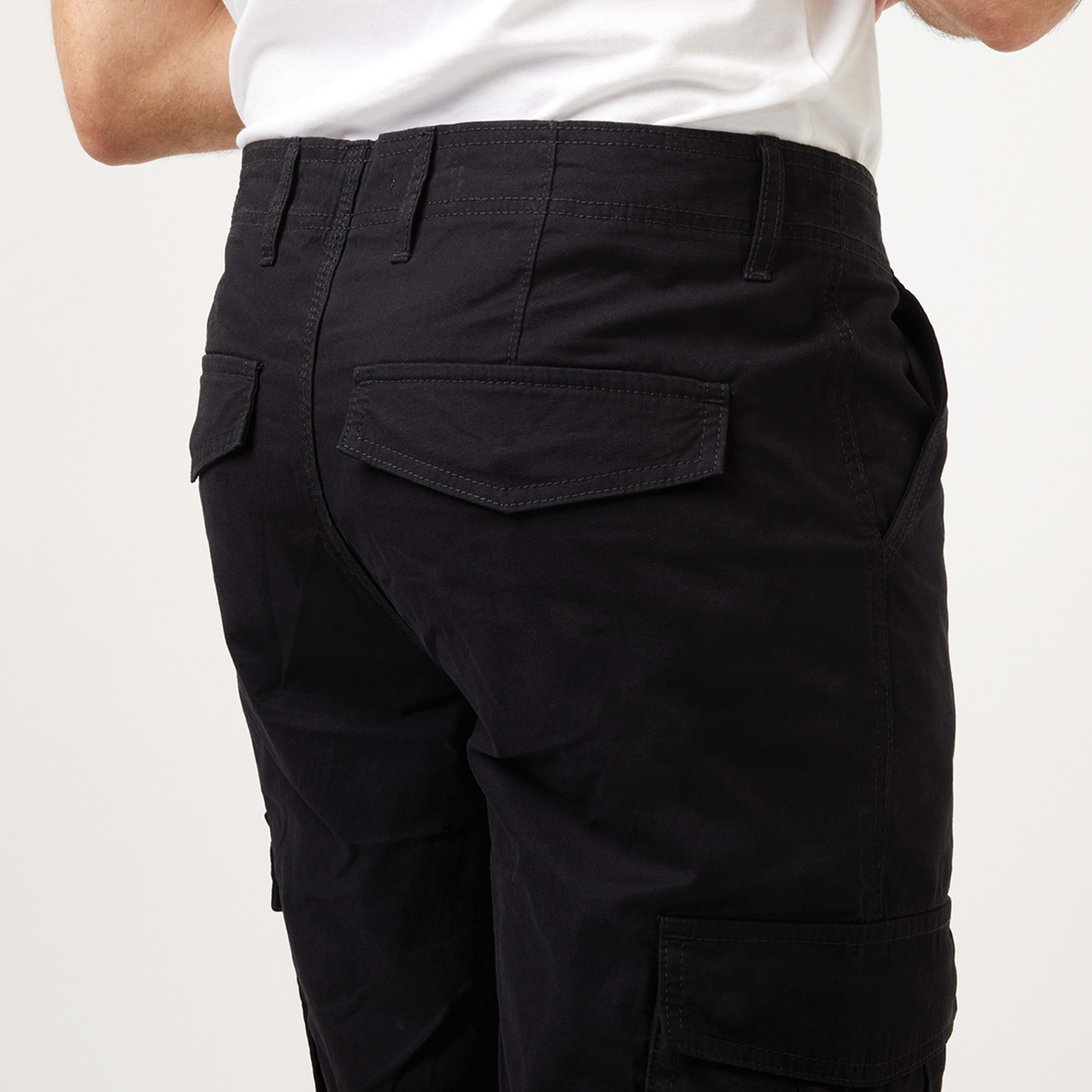 8 Regular Cargo Pants Black, 8 of 9