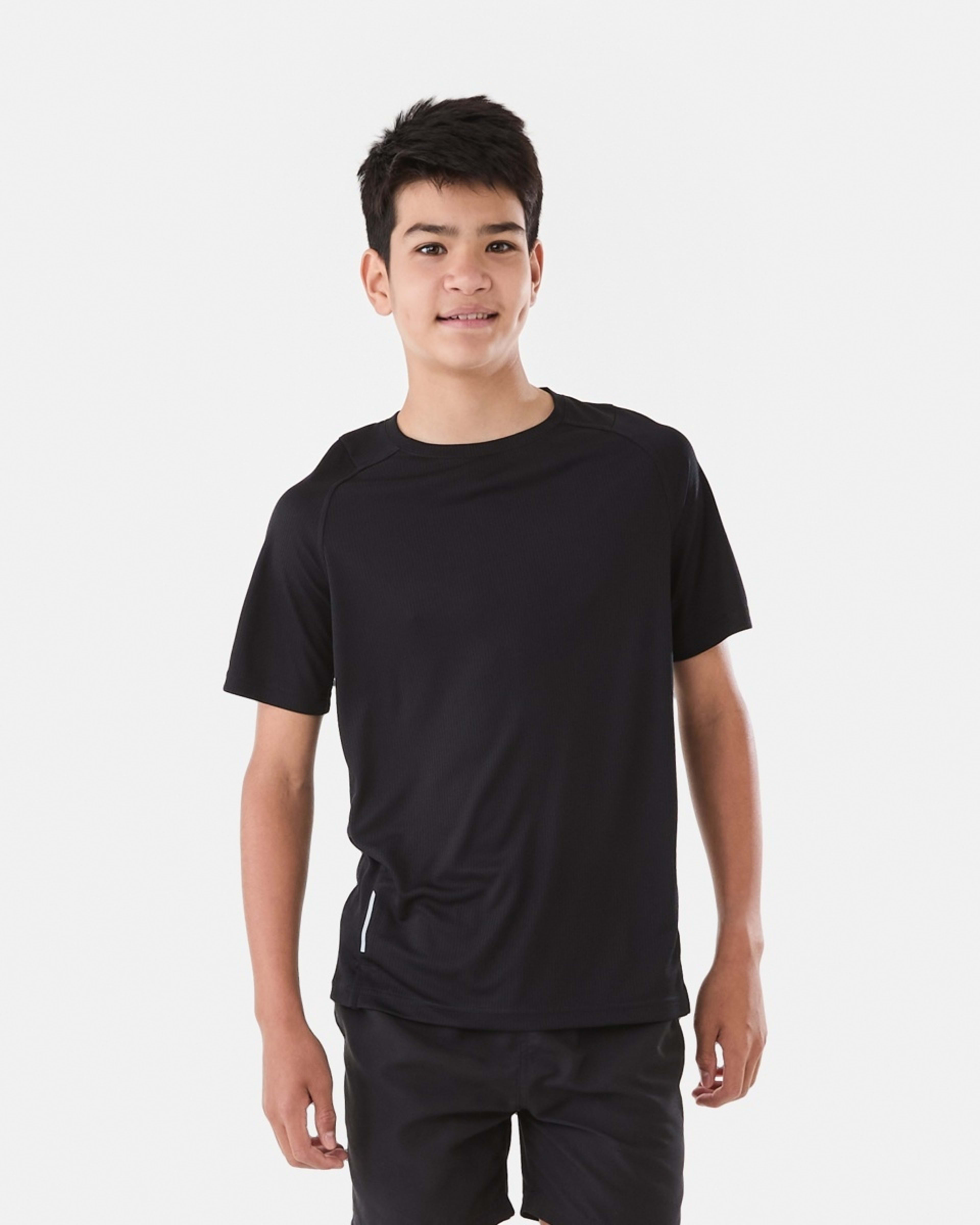 1 Active Kids Performance T-shirt Black