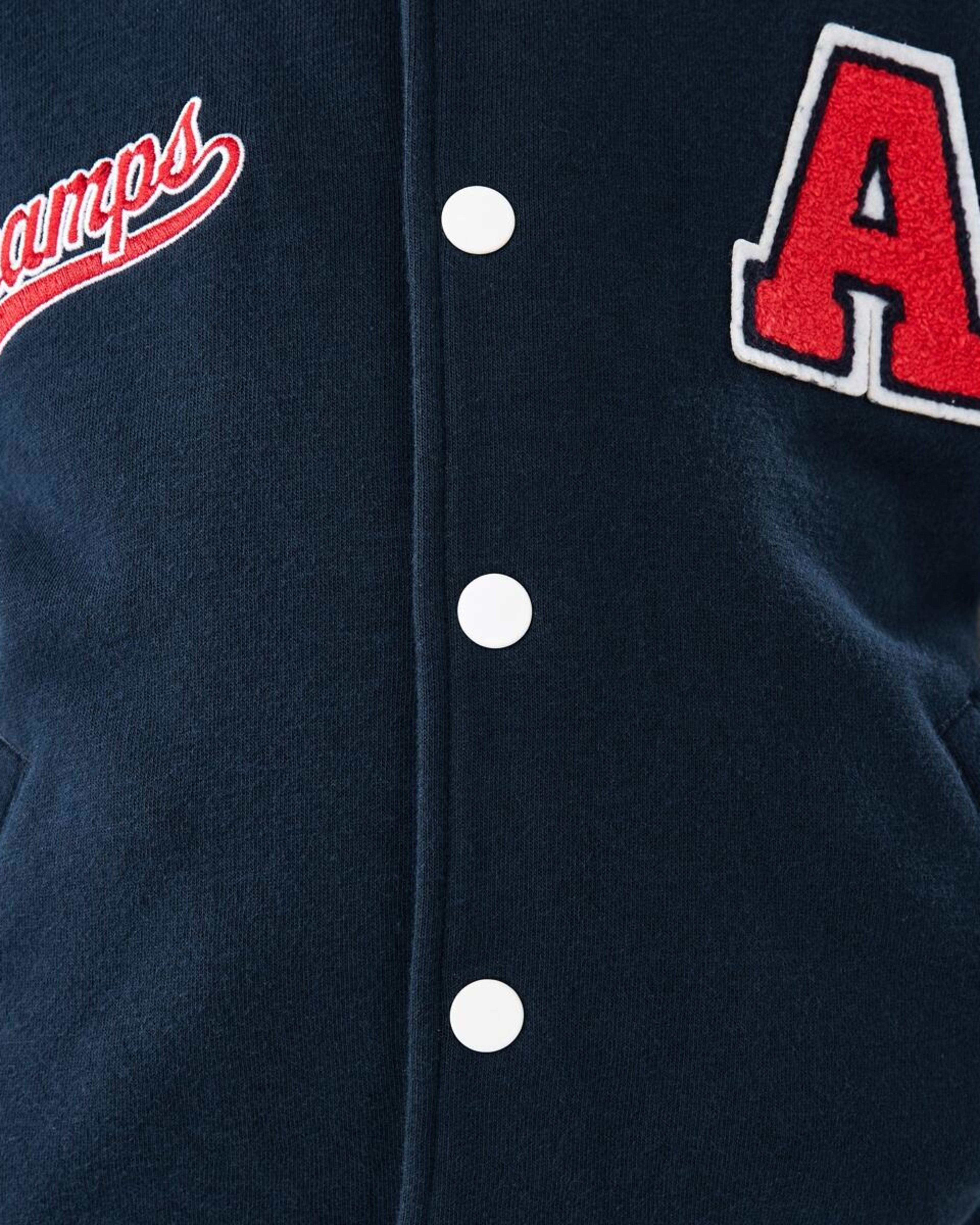 7 Fleece Bomber Jacket A Champs Navy, 7 of 9