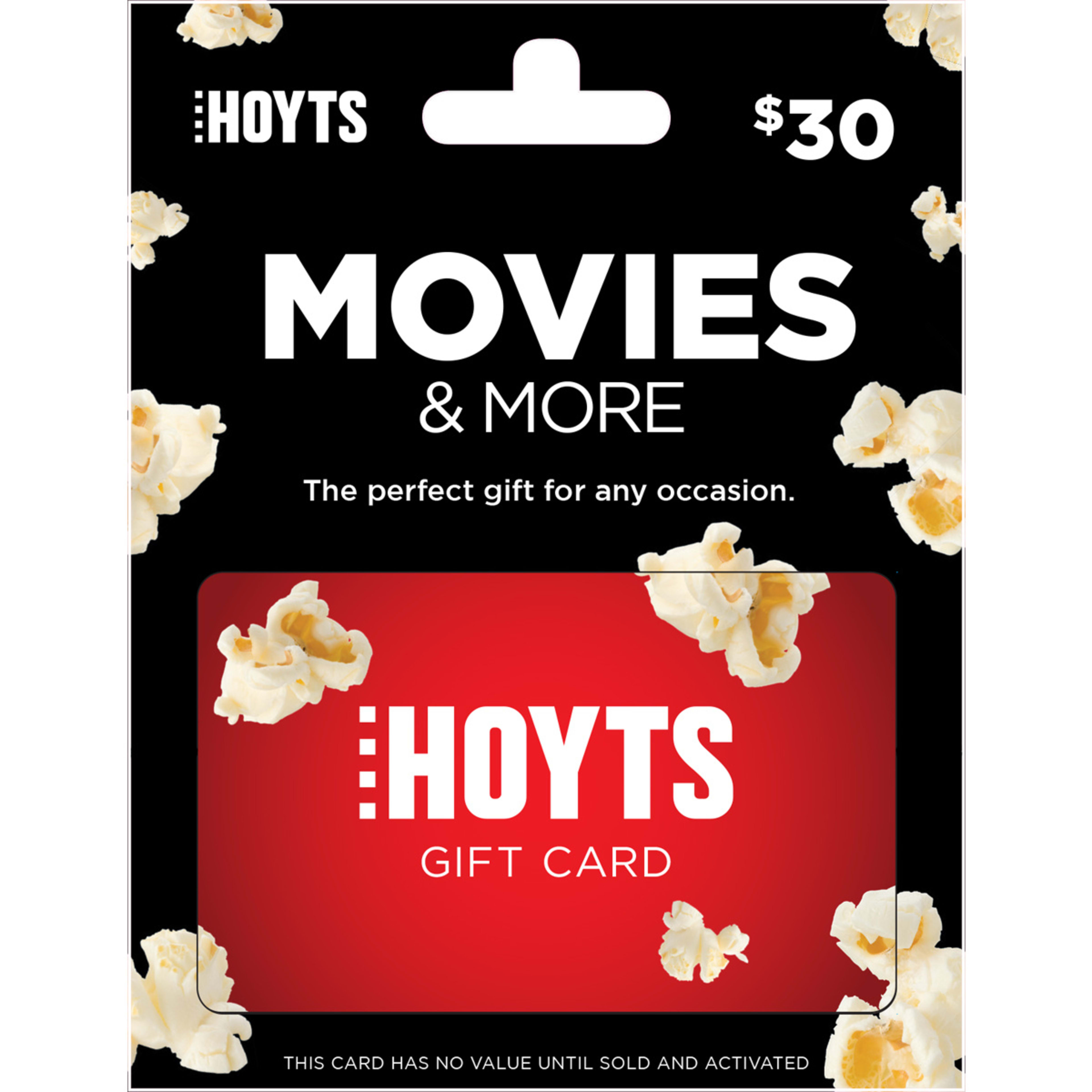 1 Hoyts $30 Gift Card