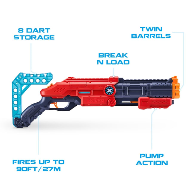 ZURU X-Shot Excel Ultimate Shootout Foam Dart Blaster Combo Pack - Kmart