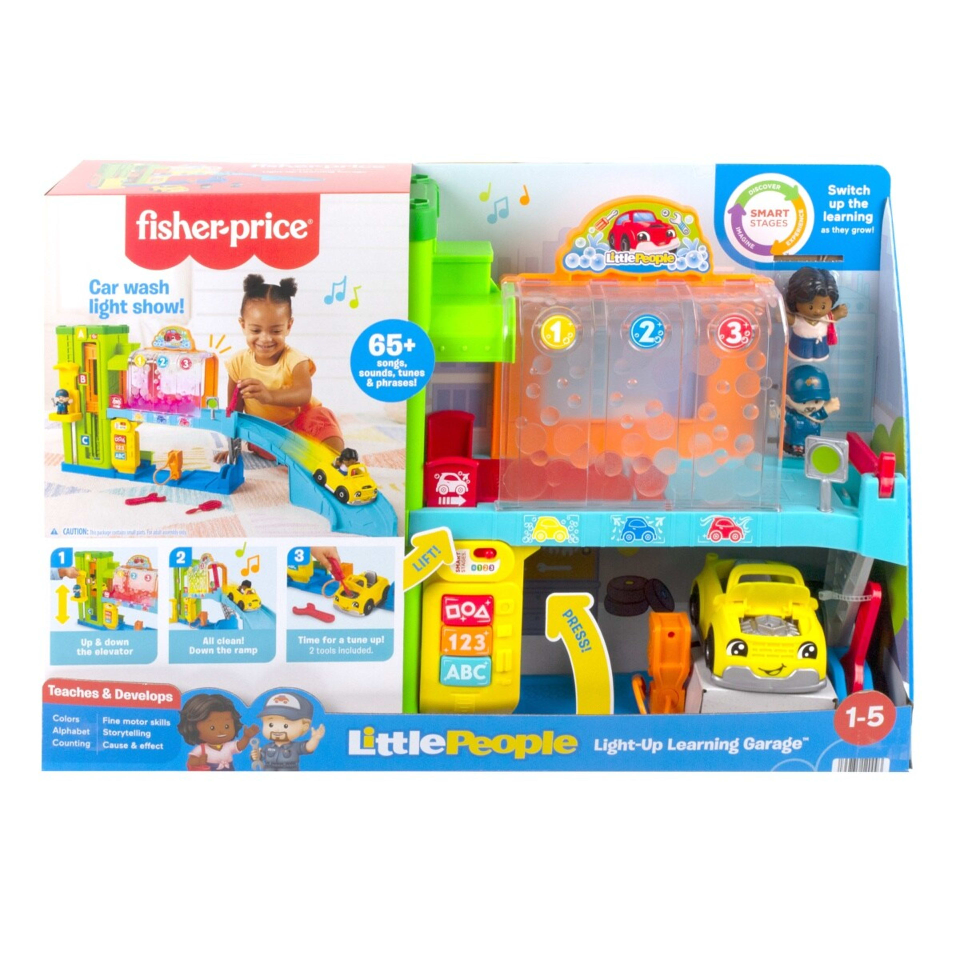 1 Fisher-Price Little People Light-Up Learning Garage, 1 of 5