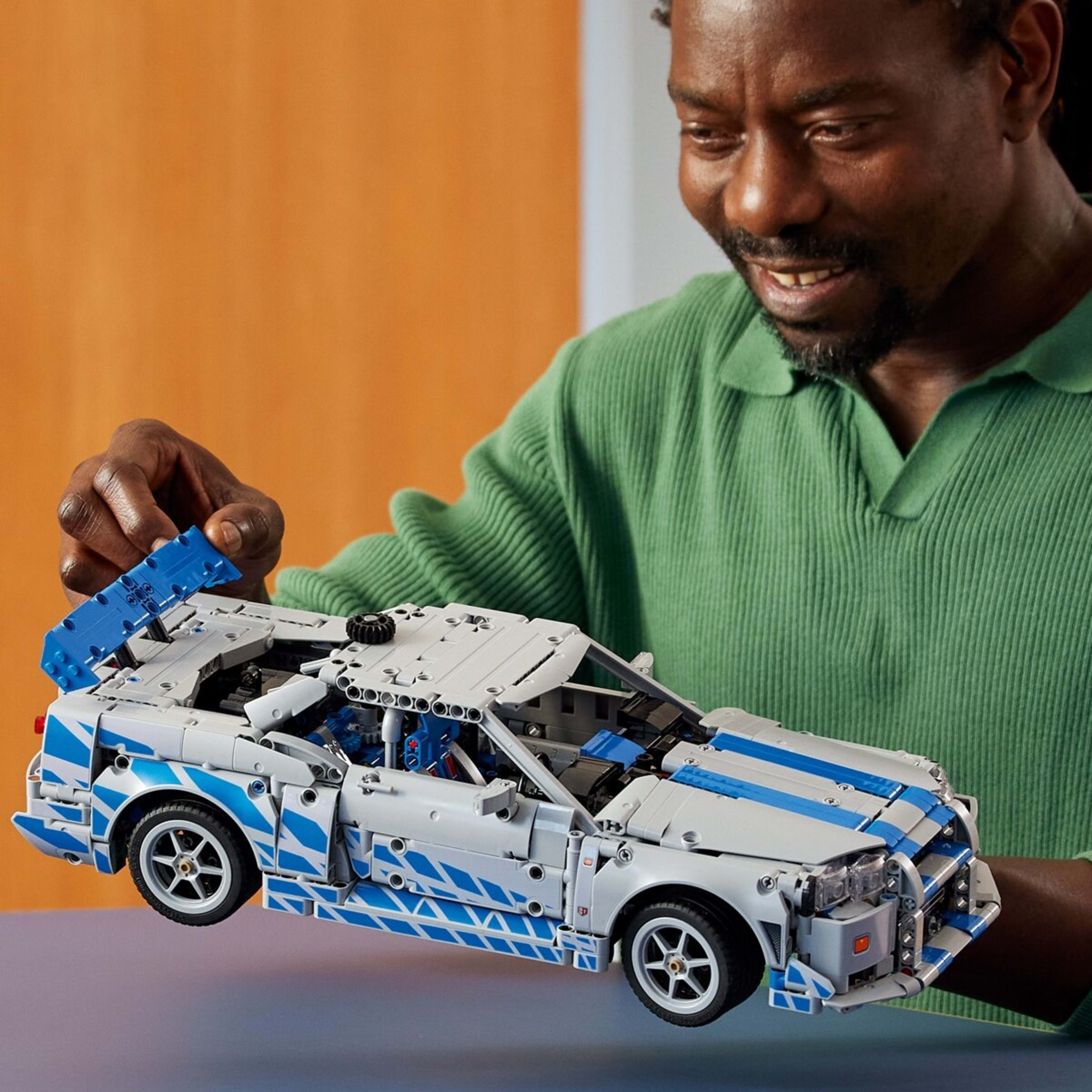 7 LEGO Technic 2 Fast 2 Furious Nissan Skyline GT-R (R34) Car 42210, 7 of 10