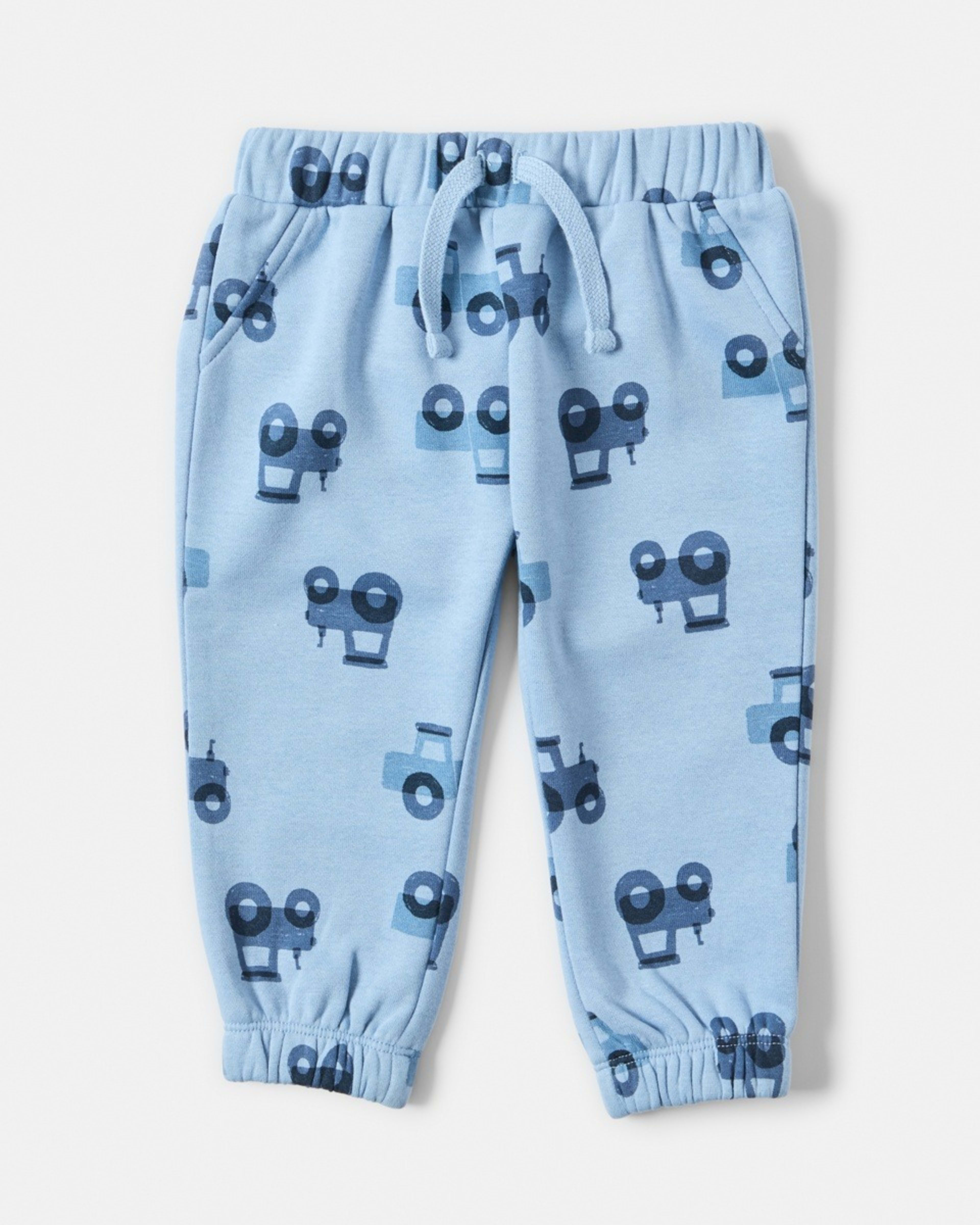 1 Relaxed Trackpants Blu Trctr