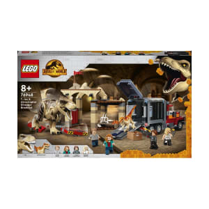 LEGO Jurassic World T. Rex and Atrociraptor Dinosaur Breakout 76948 - Kmart