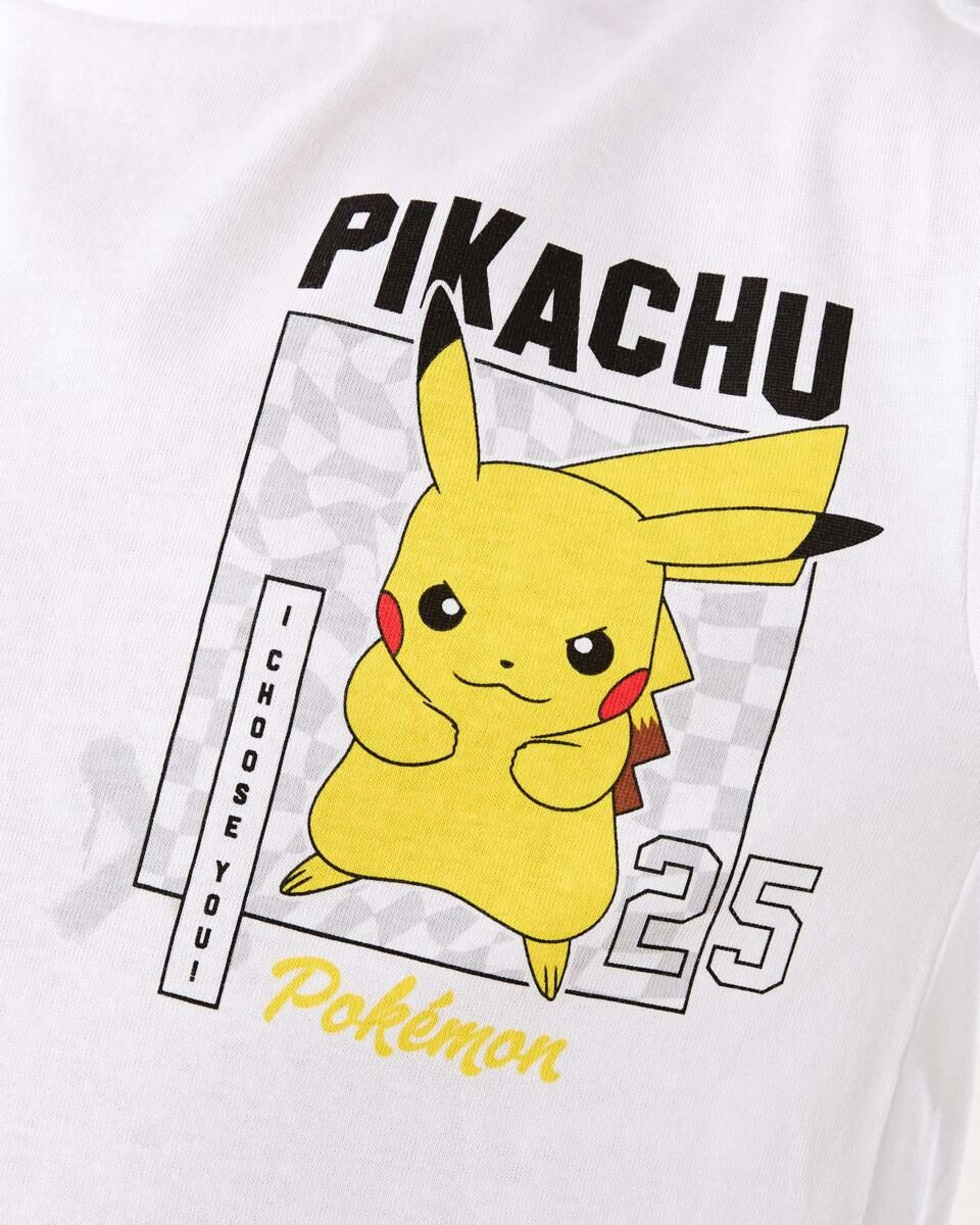 4 Pokemon License T-shirt POKEMON WHITE, 4 of 6