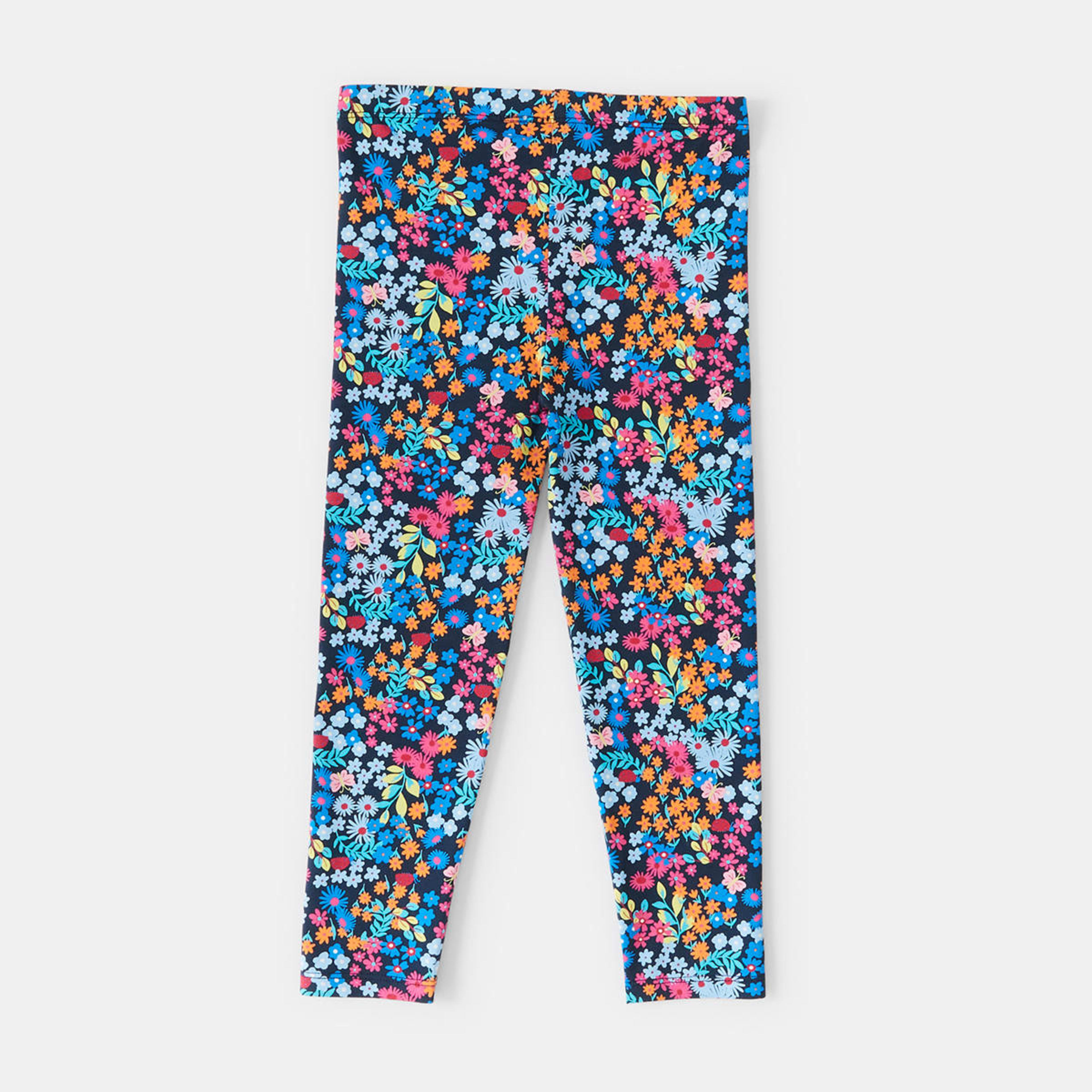 8 Print Leggings Nvy Ditsy, 8 of 8