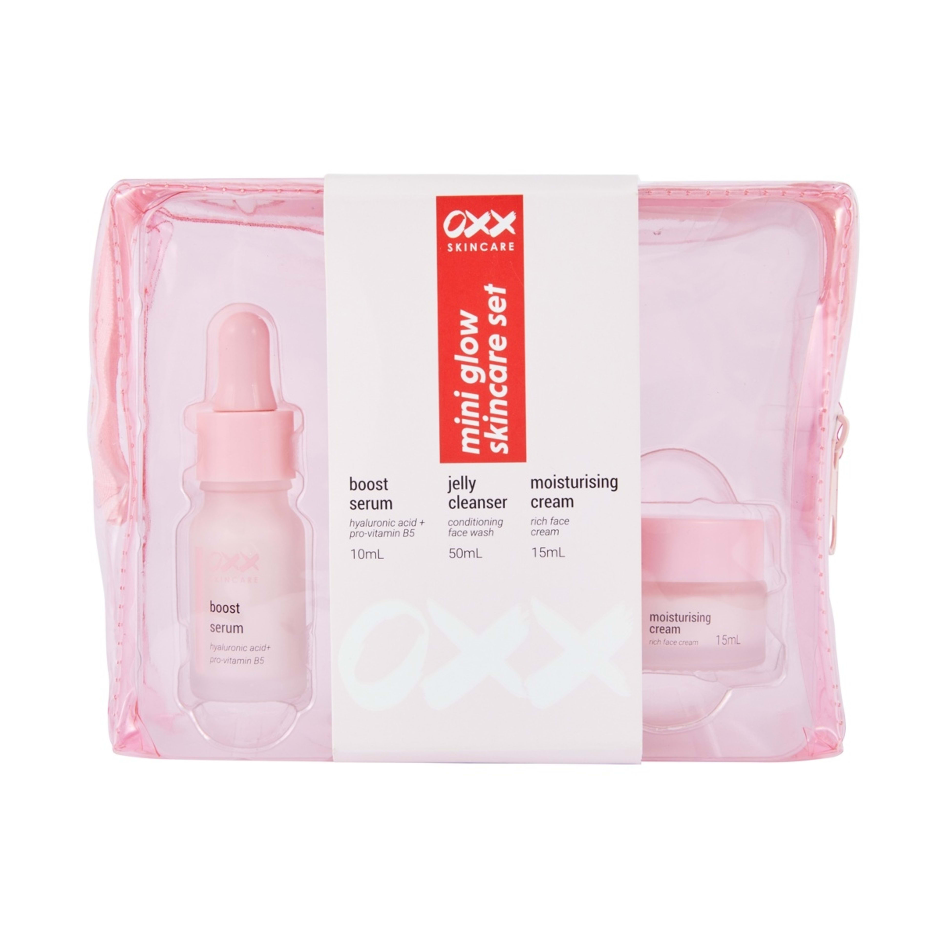 1 OXX Skincare Mini Glow Skincare Set