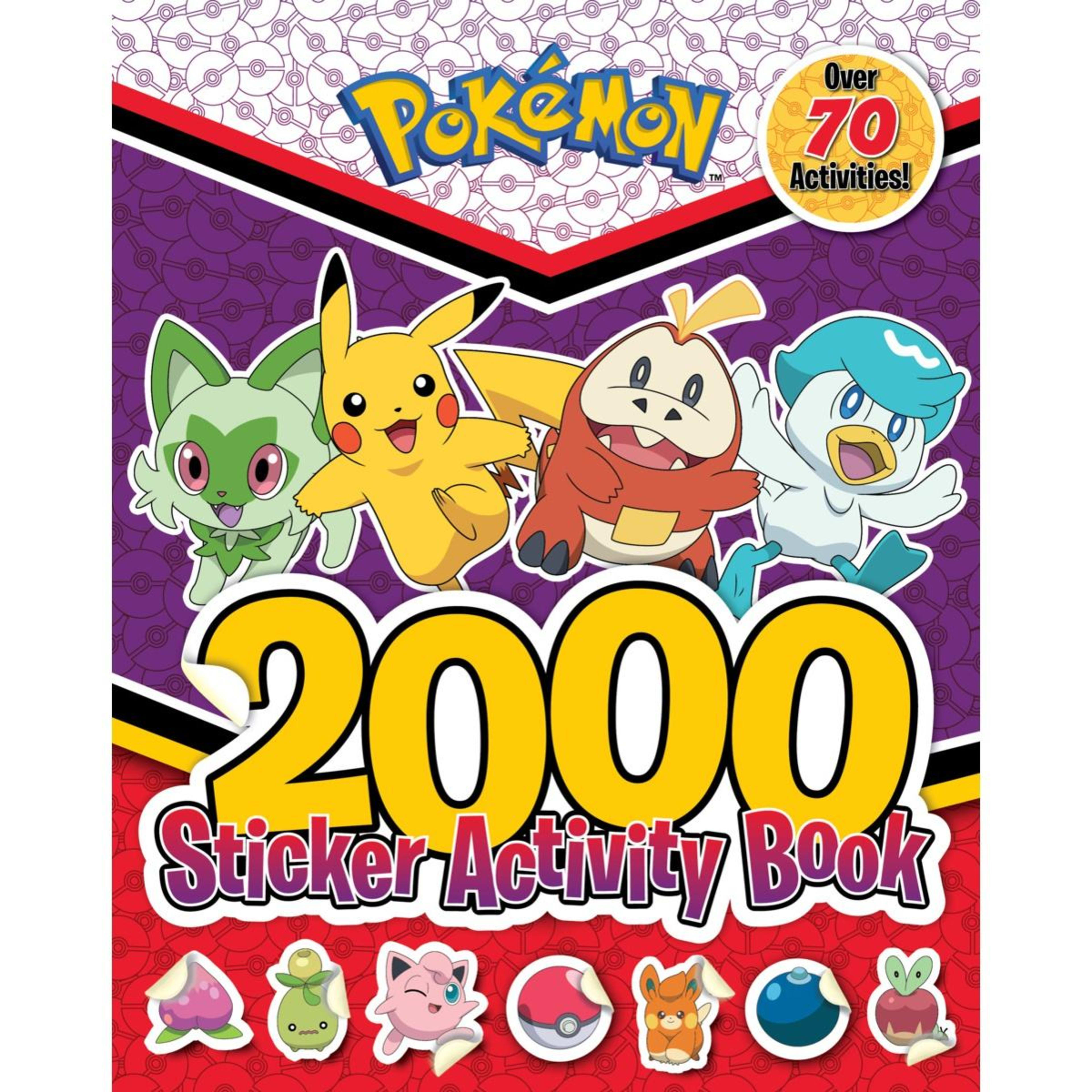 1 Pokemon 2000 Sticker Activity Book